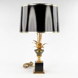 A table lamp, Hollywood Regency style. Circa 1980. (L:22 x W:22 x H:72 cm)