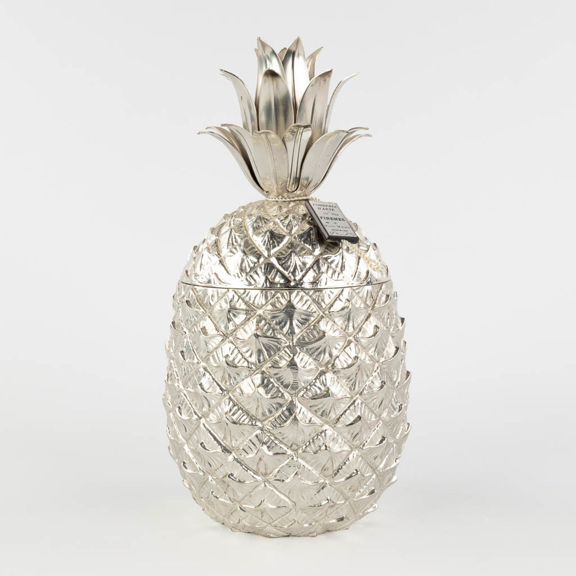 Mauro MANETTI (XX) 'Pineapple' an ice pail. (H:26 x D:14 cm) - Image 3 of 13