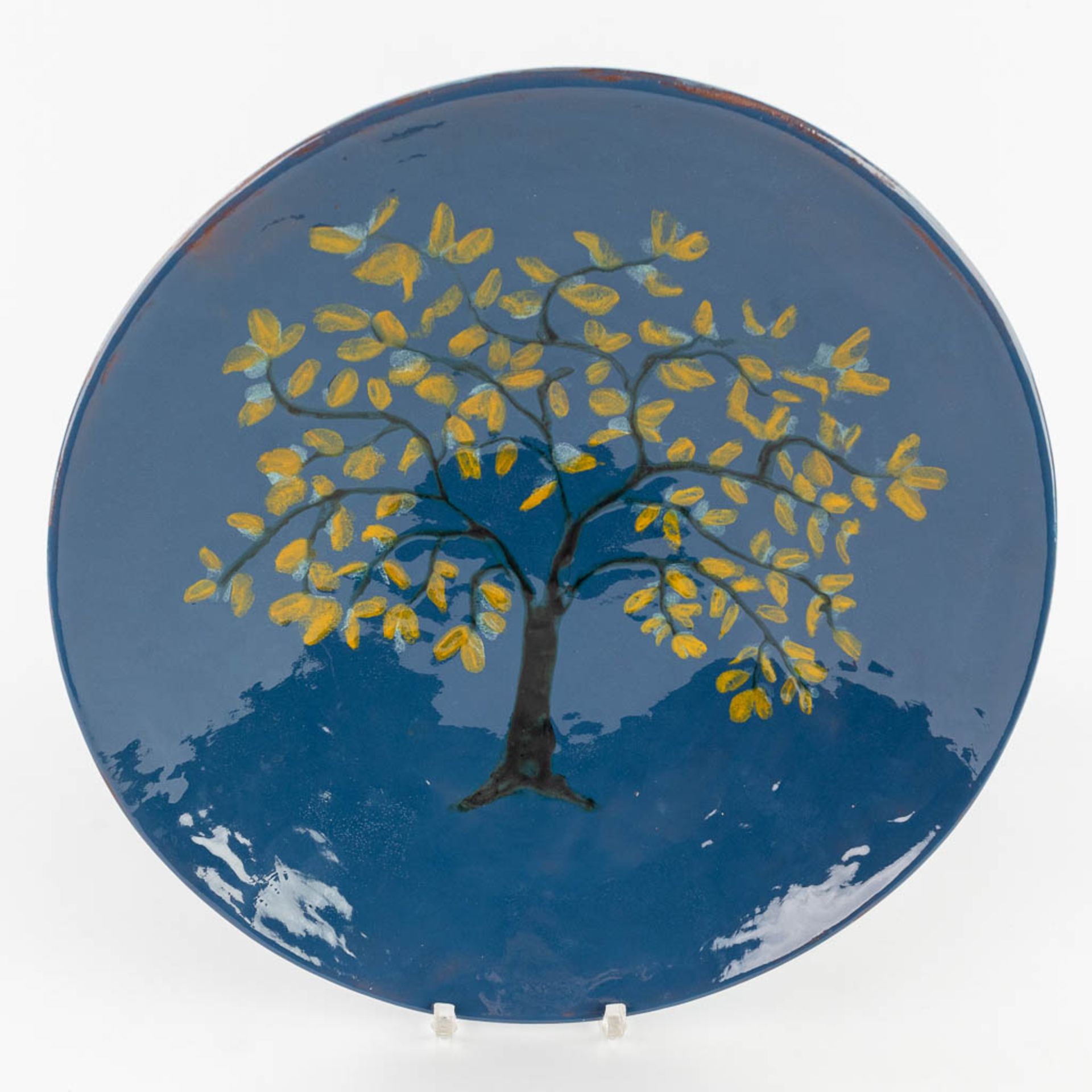 Beatty PERMEKE (1916-1991) 'Bowl' glazed ceramics. (H:8 x D:33,5 cm) - Image 7 of 10