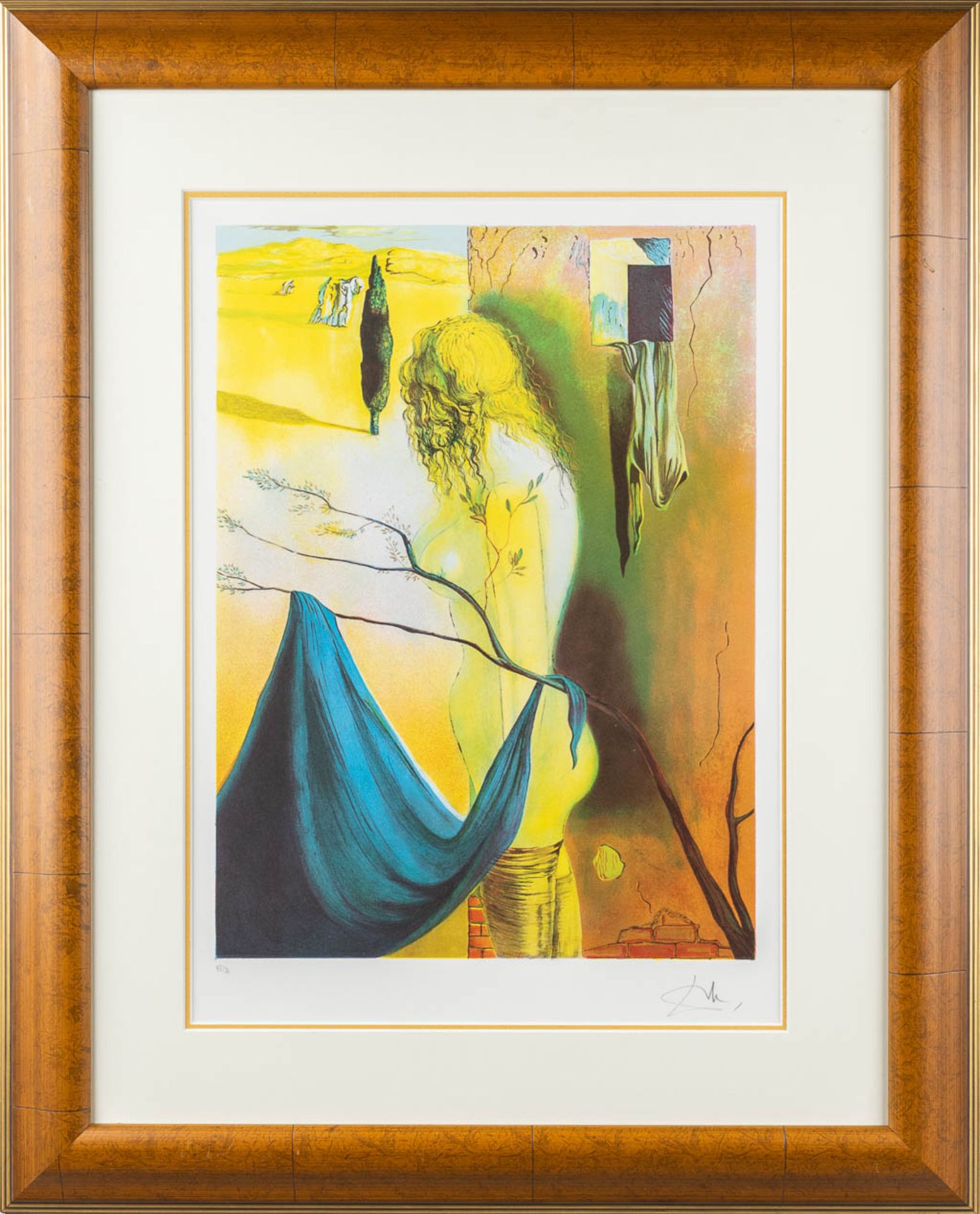 Salvador DALI (1904-1989) 'Le Signal De L'angoisse' a lithograph (W:46 x H:59,5 cm) - Bild 3 aus 6