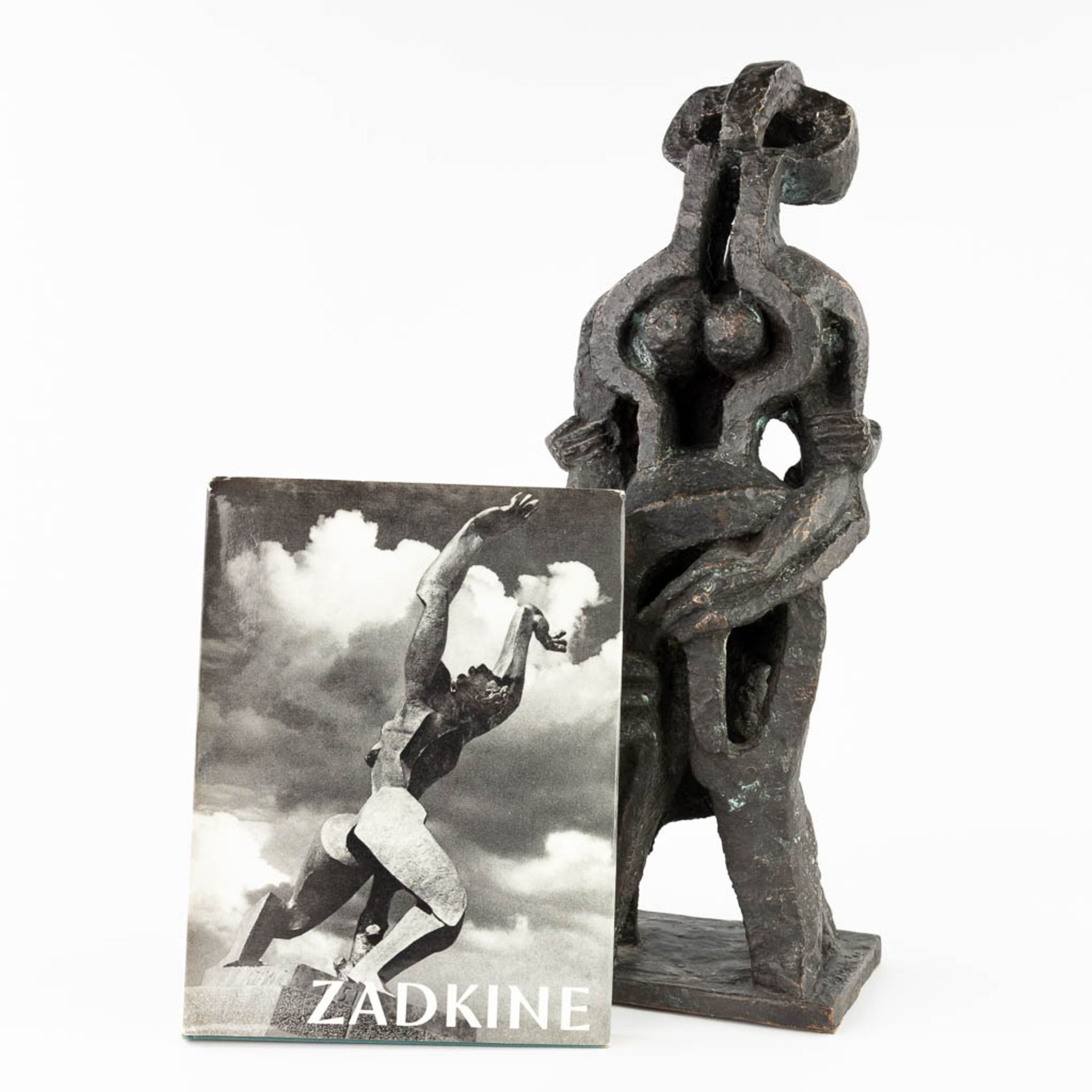 Ossip ZADKINE (1890-1967)(After) 'Singulier personnage' ou 'Femme à la viole' ou 'Violoncelliste' (L - Image 15 of 15