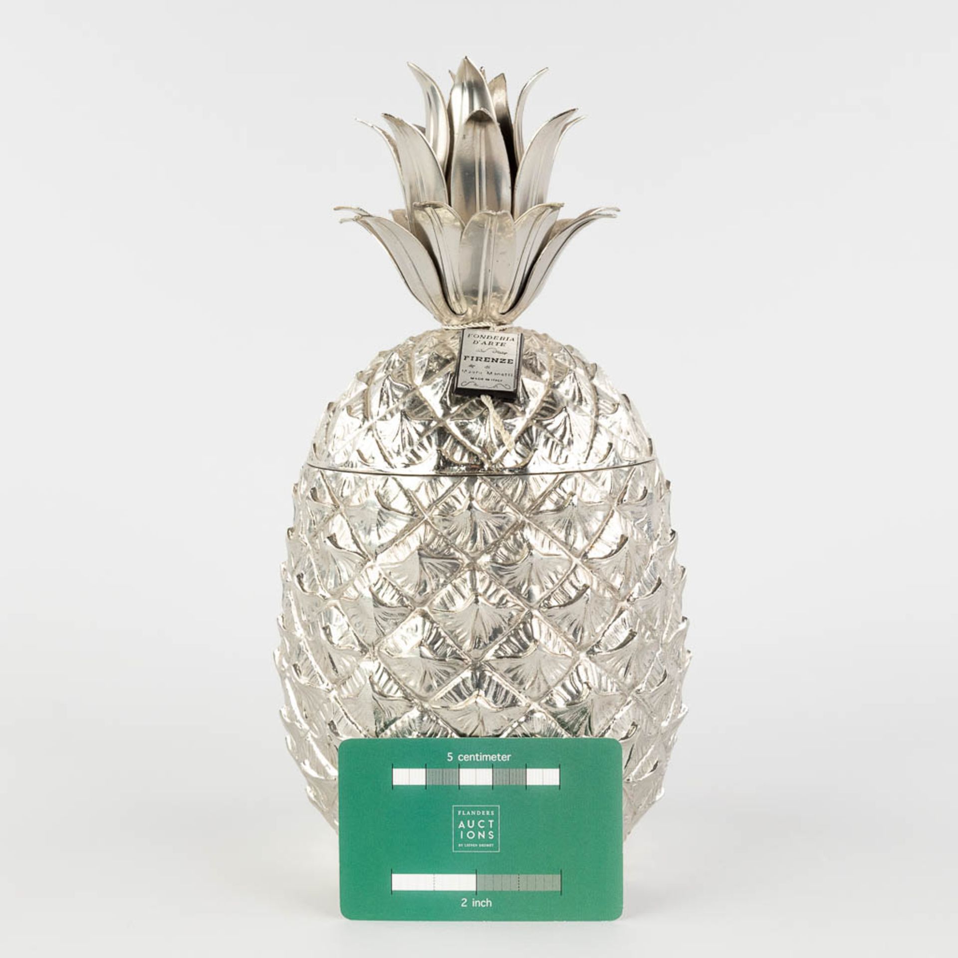 Mauro MANETTI (XX) 'Pineapple' an ice pail. (H:26 x D:14 cm) - Image 2 of 13