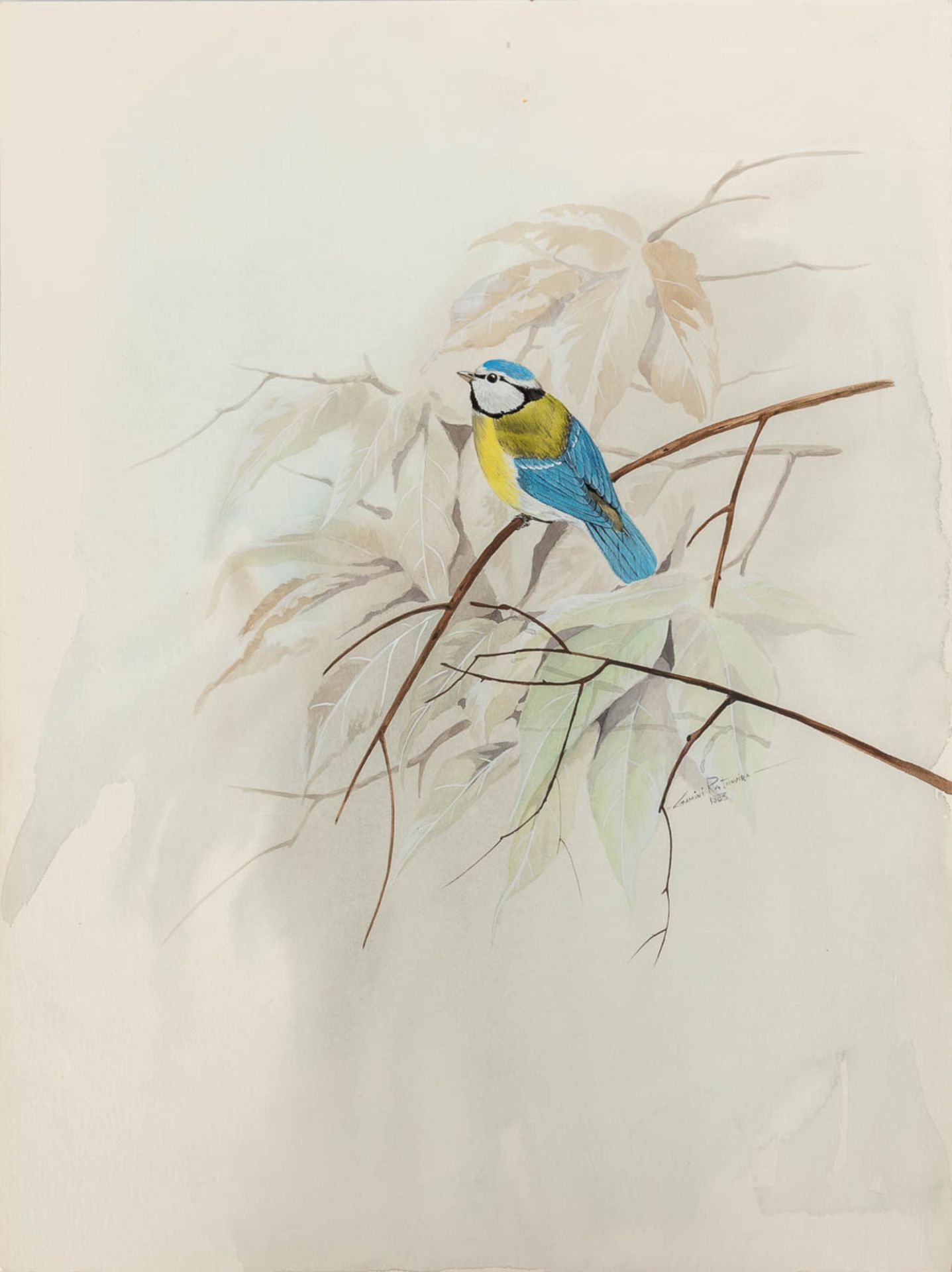 Gamini P. RATNAVIRA (1949) '20 unframed drawings' watercolour on paper. (W:27 x H:36 cm) - Image 20 of 40