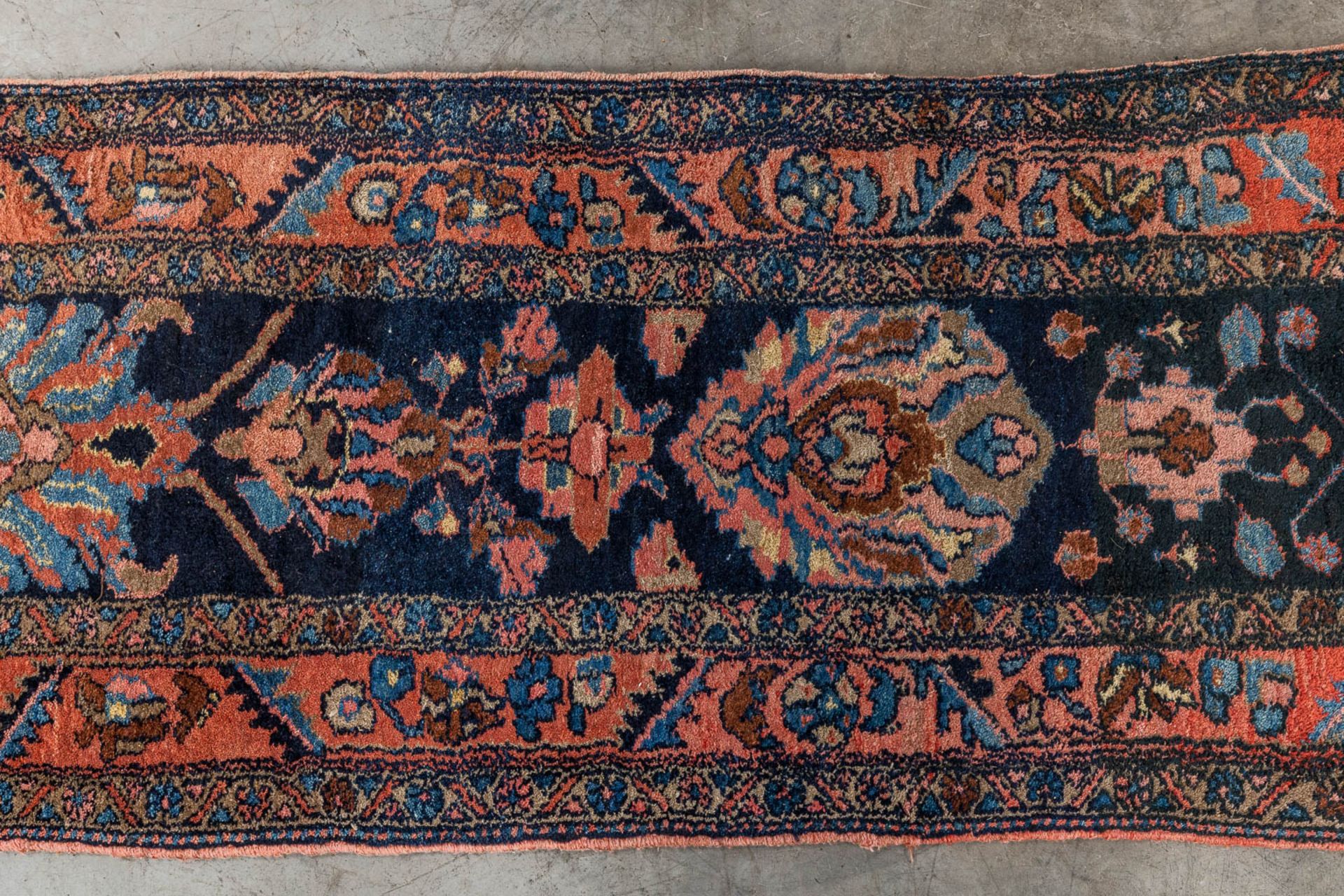 An Oriental hand-made runner. (L:73 x W:732 cm) - Bild 5 aus 13