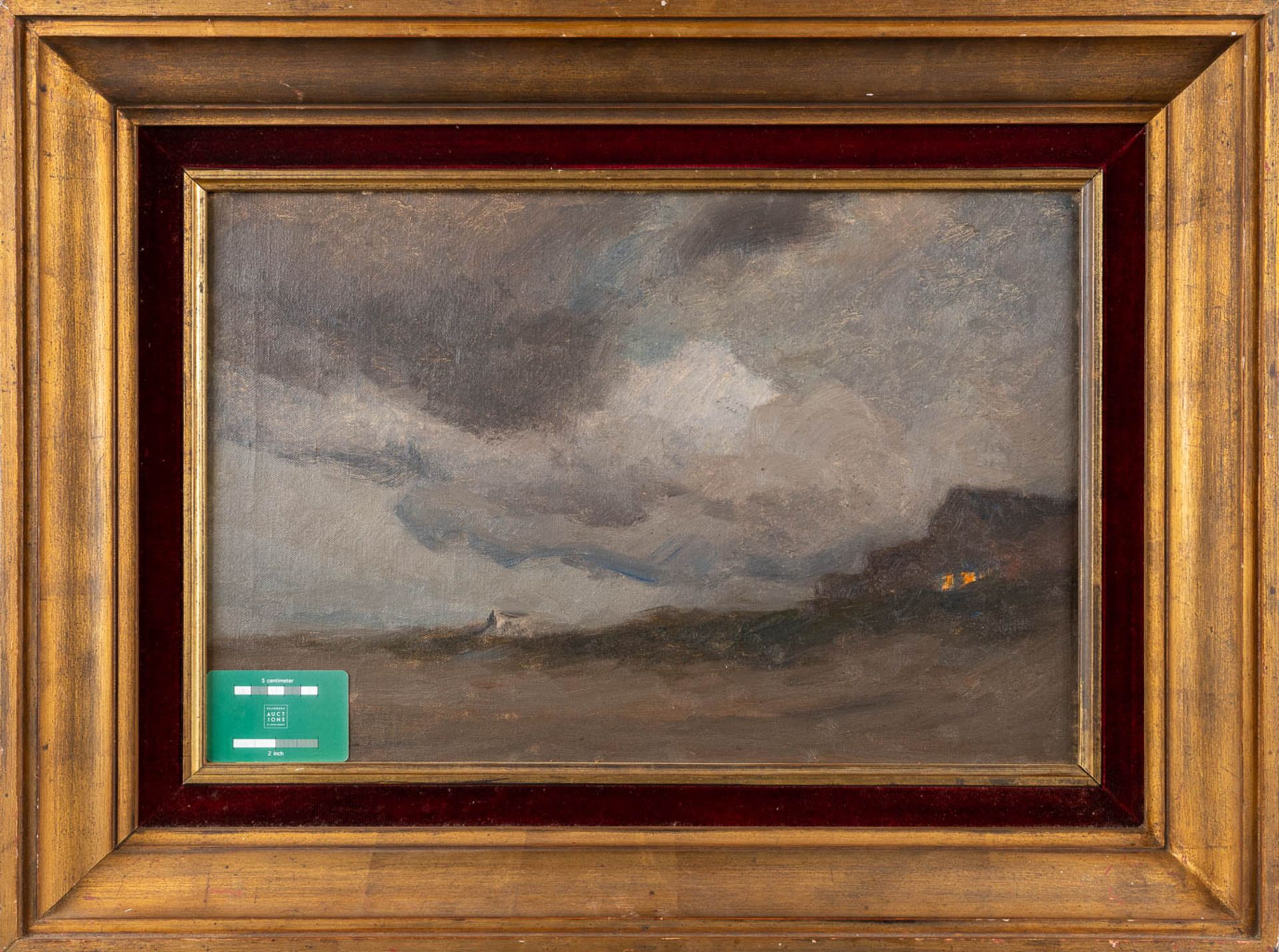 Edgard FARASYN (1858-1938) 'View of the beach' oil on canvas. (W:53 x H:35 cm) - Image 2 of 6
