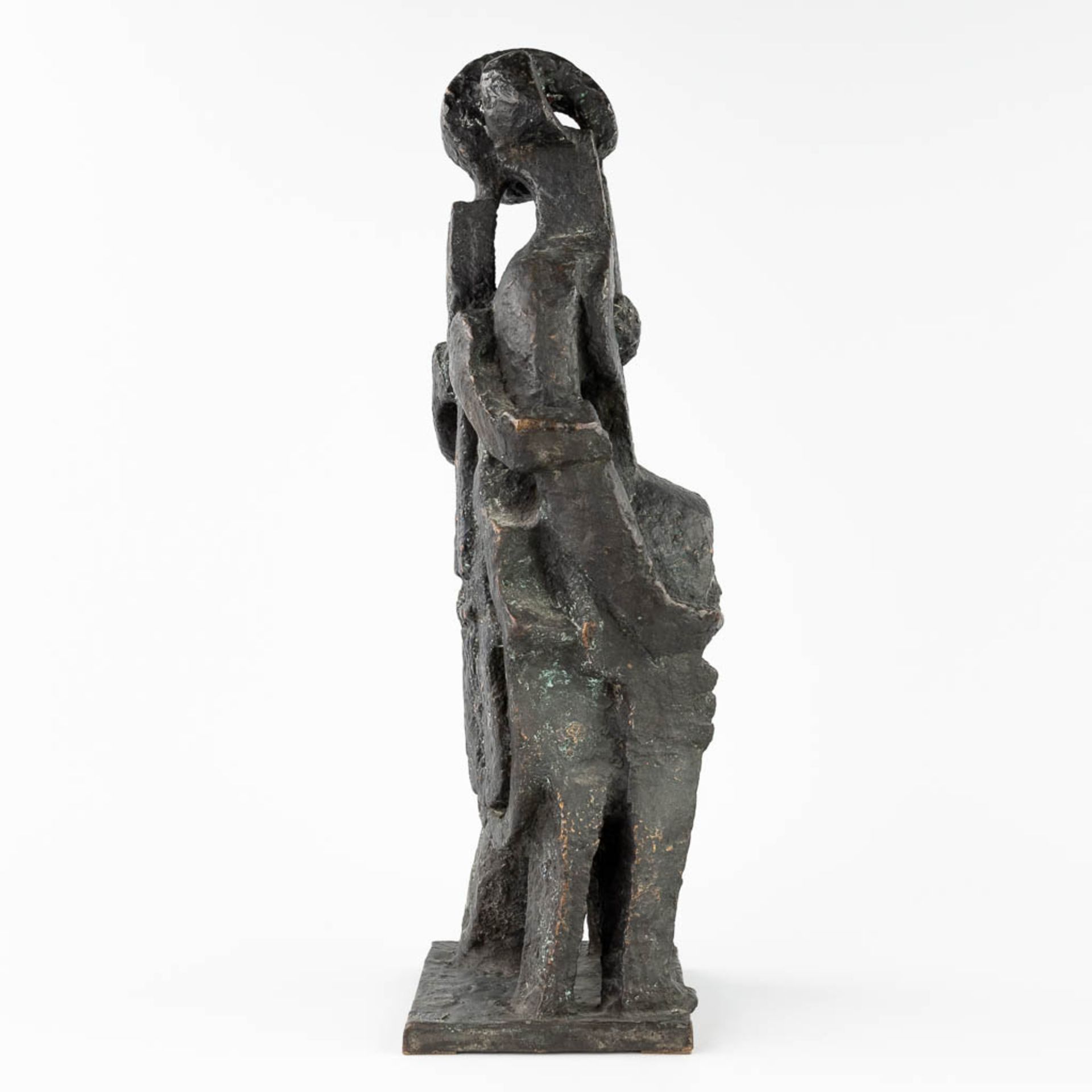 Ossip ZADKINE (1890-1967)(After) 'Singulier personnage' ou 'Femme à la viole' ou 'Violoncelliste' (L - Image 4 of 15