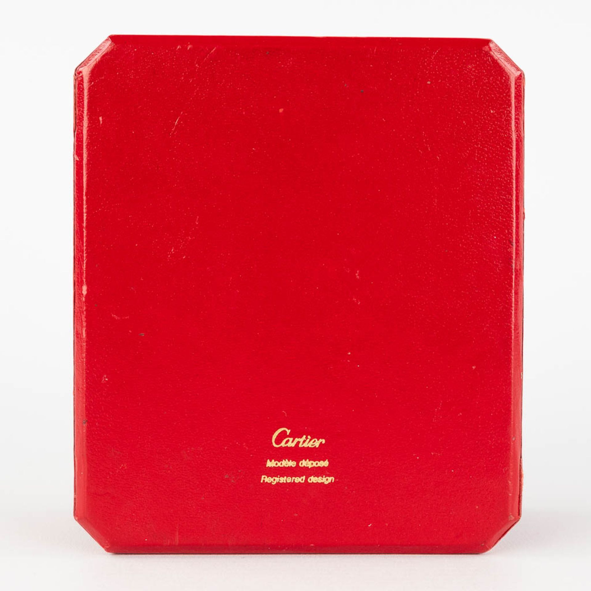 Cartier, a travel alarm clock, 7511 with the original box. - Bild 4 aus 17
