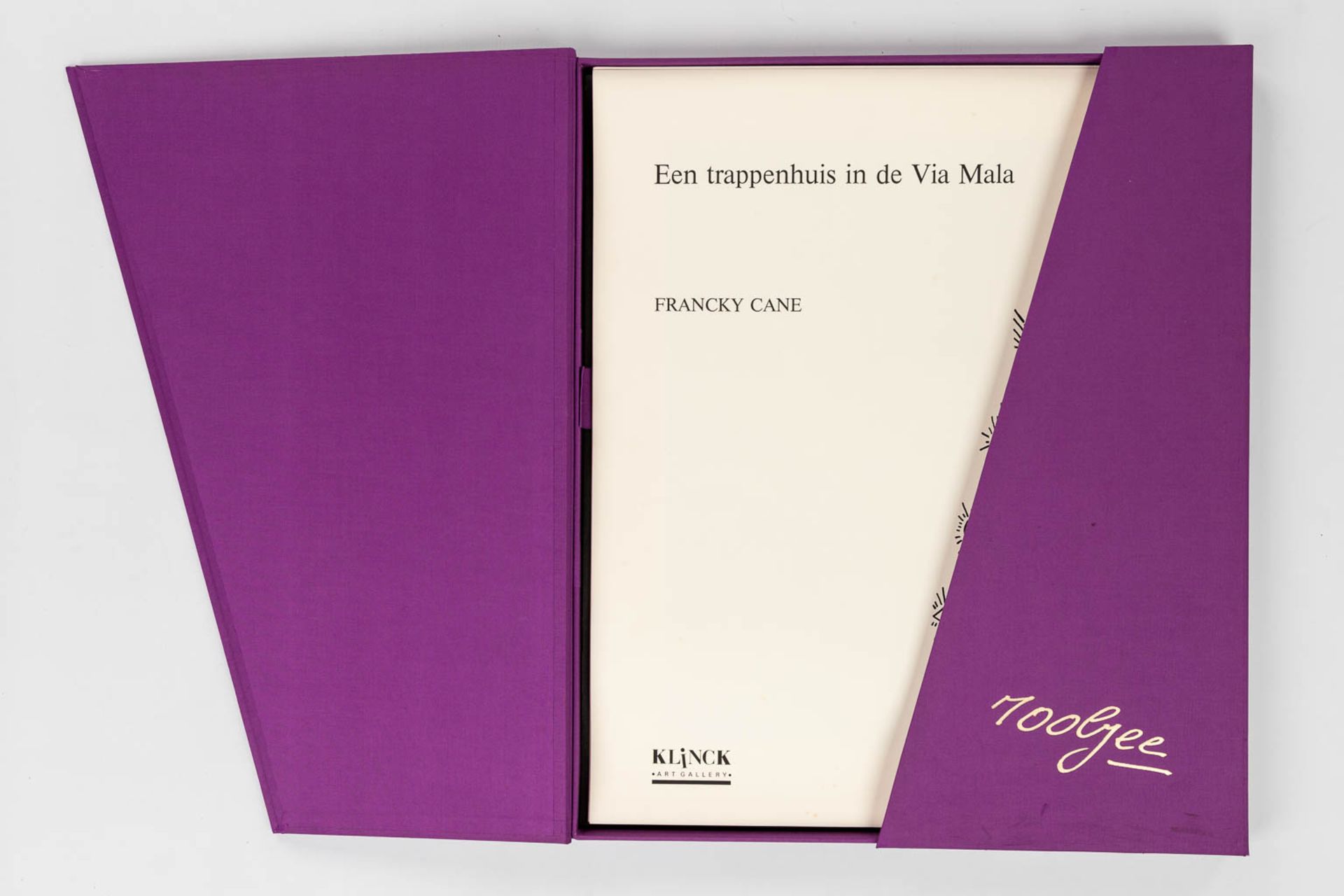 Franky CANE (1961-2019) and Pjeroo ROOBJEE (1945) 'Een trappenhuis in de via Mala' (W:54,5 x H:64,5 - Bild 27 aus 34