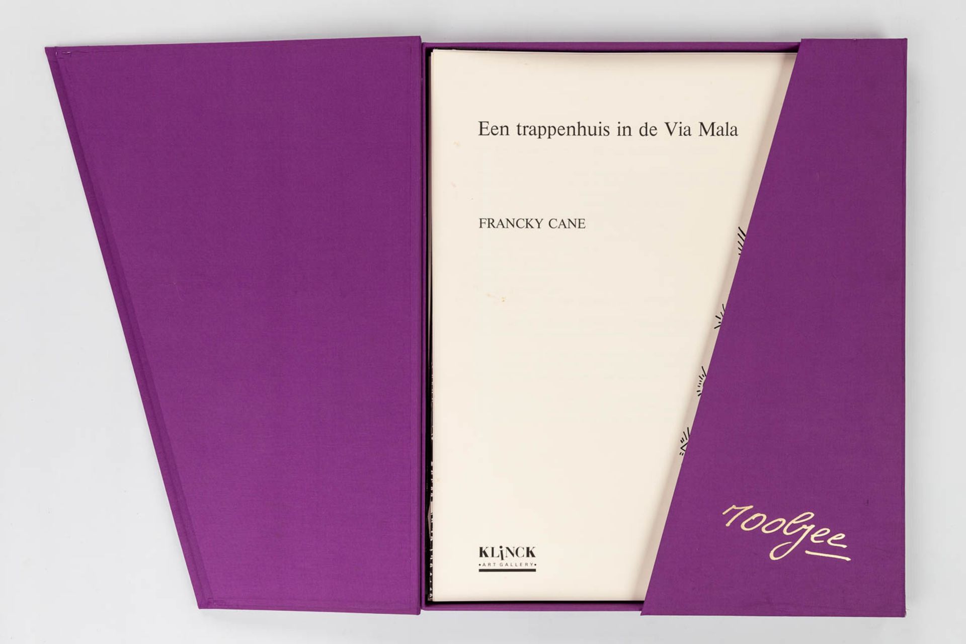 Franky CANE (1961-2019) and Pjeroo ROOBJEE (1945) 'Een trappenhuis in de via Mala' (W:54,5 x H:64,5 - Bild 4 aus 34