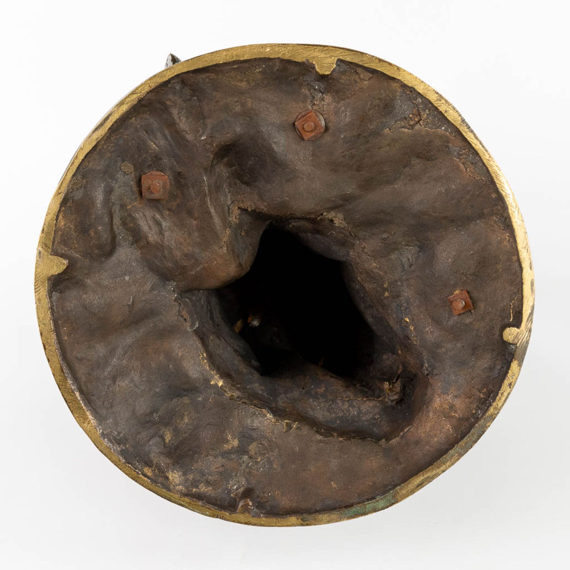CLODION (1738-1814) 'Bacchantes' patinated bronze. 19th C. (L:25 x W:28 x H:65 cm) - Image 15 of 15