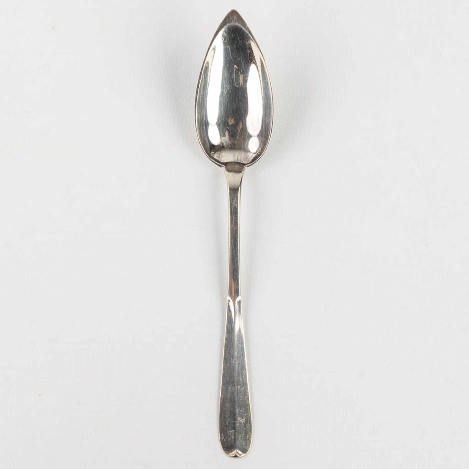 Two Ecrins with silver spoons, added 1 Ecrin with pieces of silver-plated cutlery marked Boulinger. - Image 10 of 18