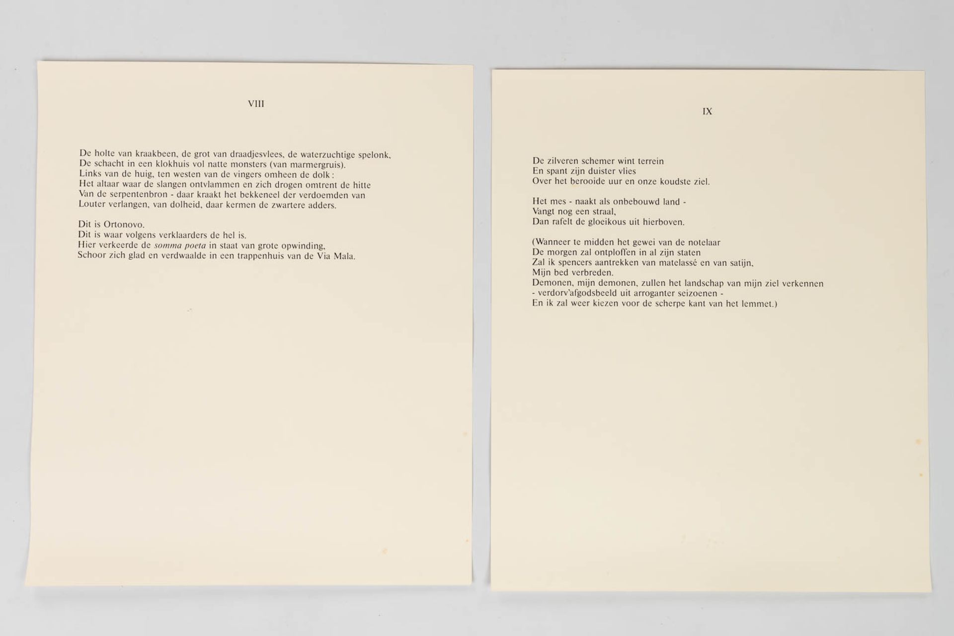 Franky CANE (1961-2019) and Pjeroo ROOBJEE (1945) 'Een trappenhuis in de via Mala' (W:54,5 x H:64,5 - Bild 34 aus 34
