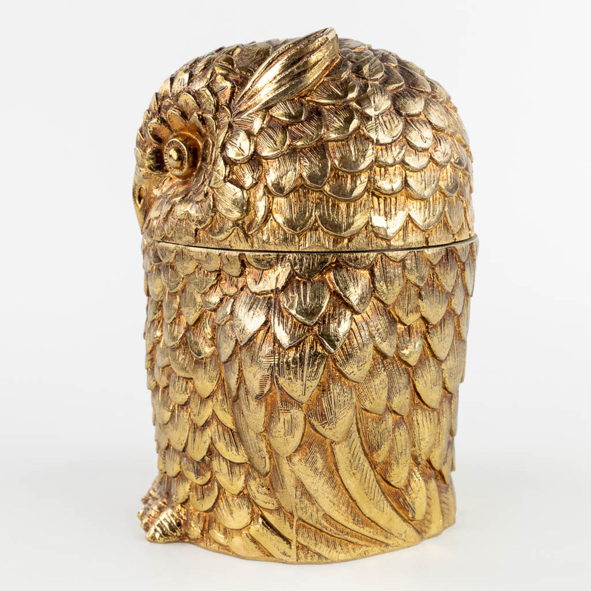 Mauro MANETTI (XX) 'Owl' an ice pail. (H:19 x D:15 cm) - Image 6 of 10