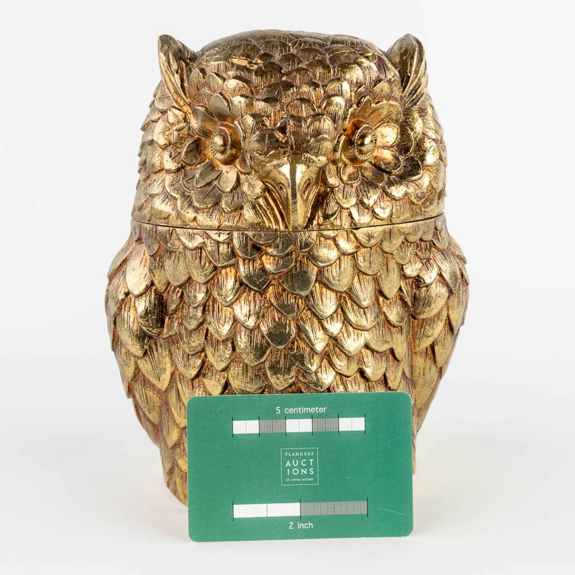 Mauro MANETTI (XX) 'Owl' an ice pail. (H:19 x D:15 cm) - Image 2 of 10