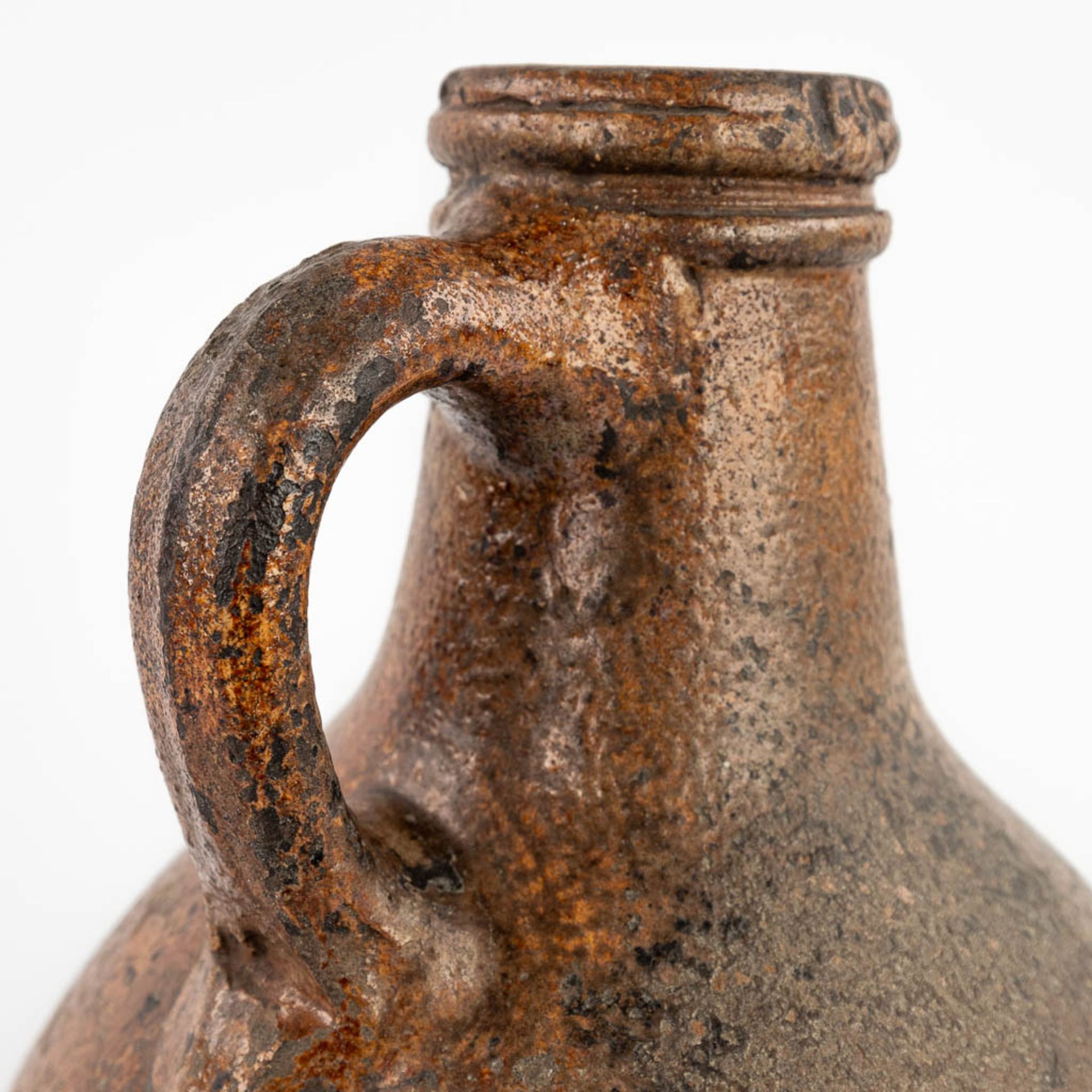 An antique Bartman jug with a single cartouche. 17th C. (H:28 x D:18 cm) - Image 12 of 12