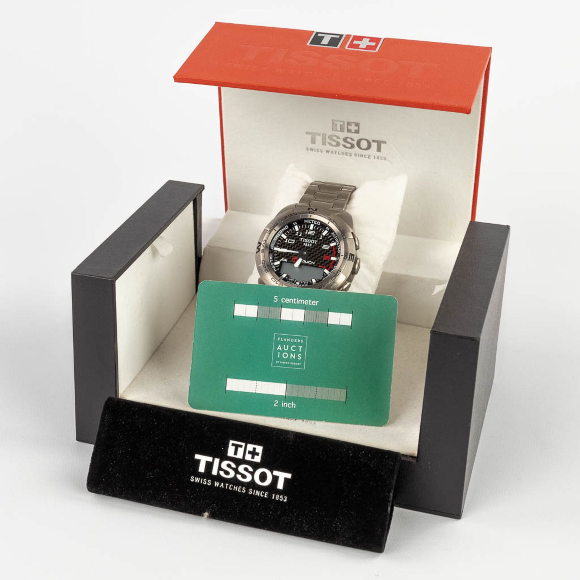 Tissot T-Touch, a men's wristwatch, Titanium (W:4,3 cm) - Image 2 of 15
