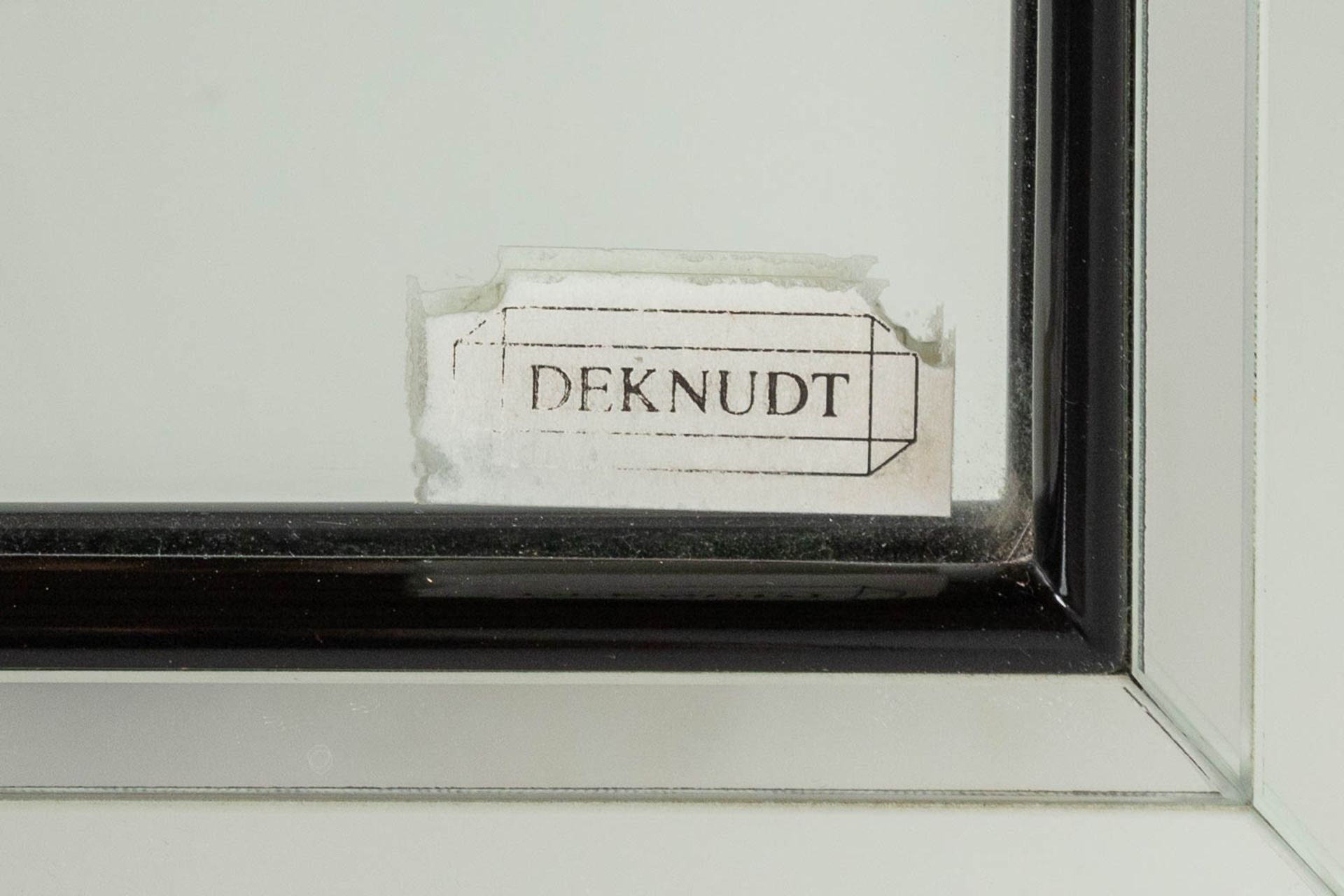 Deknudt, a mirror. 20th C. (W:63 x H:84 cm) - Image 3 of 7