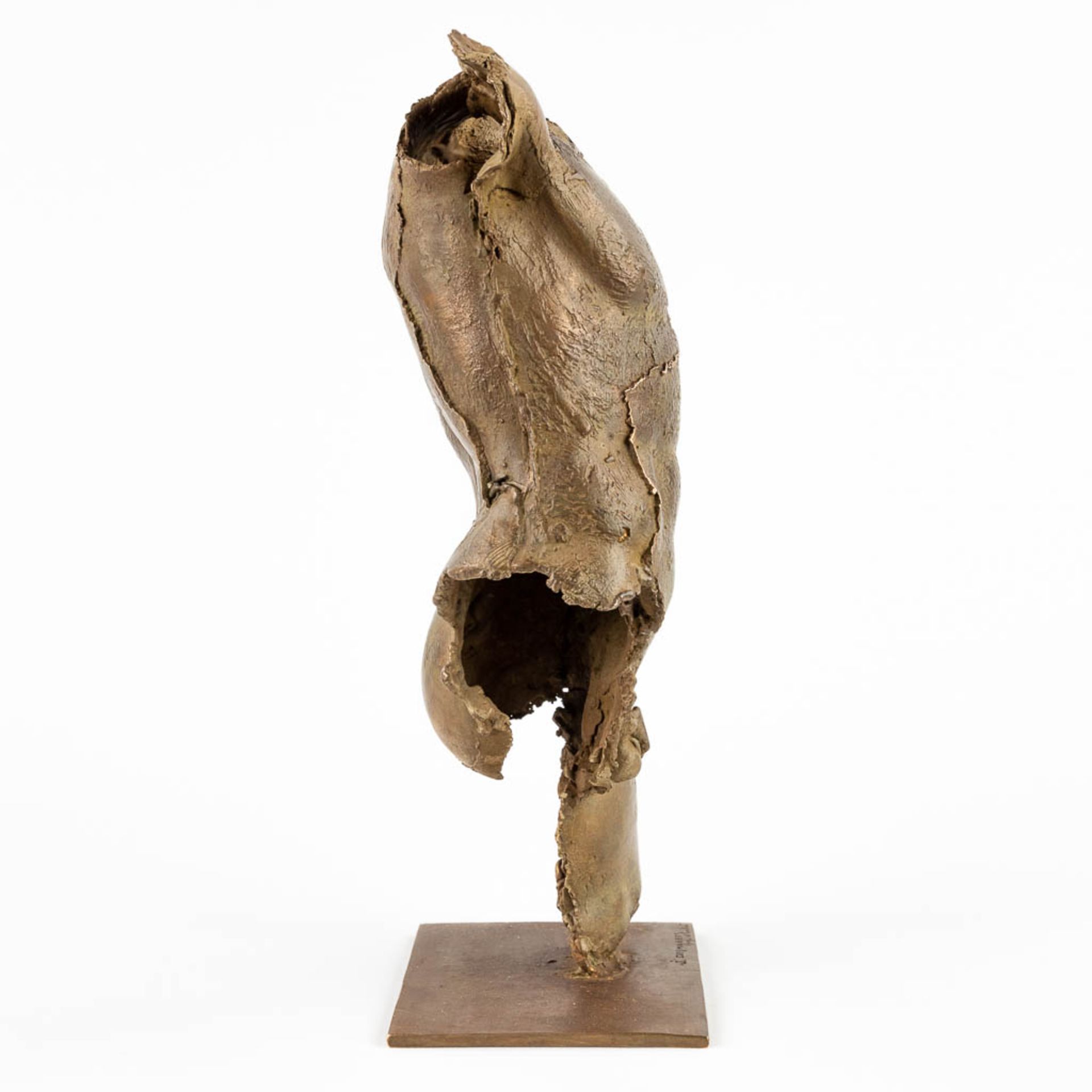 Jan DESMARETS (1961) 'Torso' patinated bronze, Epreuve D'Artiste (D:9 x W:14 x H:29 cm) - Image 4 of 13