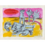 CORNEILLE (1922-2010) 'Untitled' a lithograph, 178/200 (W:42 x H:32 cm)