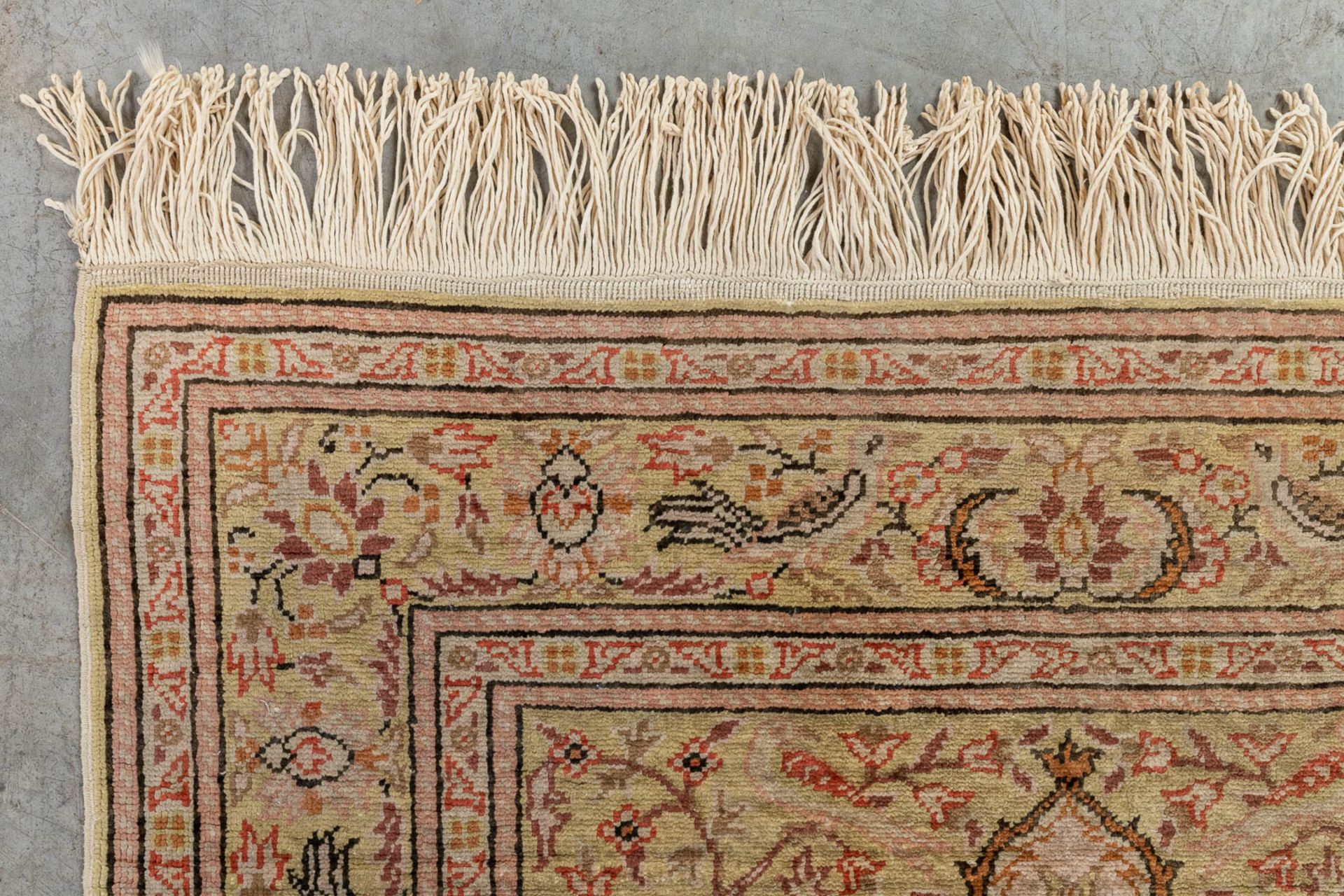 Two Oriental hand-made carpets, Kayseri &amp; Keshan. (D:151 x W:104 cm) - Image 8 of 14