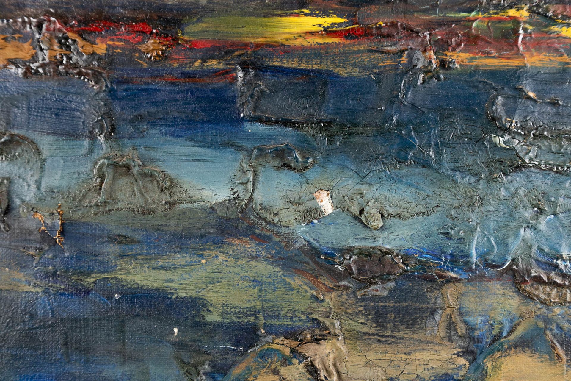 Paul PERMEKE (1918-1990) 'Landscape' oil on canvas. (W:40 x H:30 cm) - Image 4 of 8
