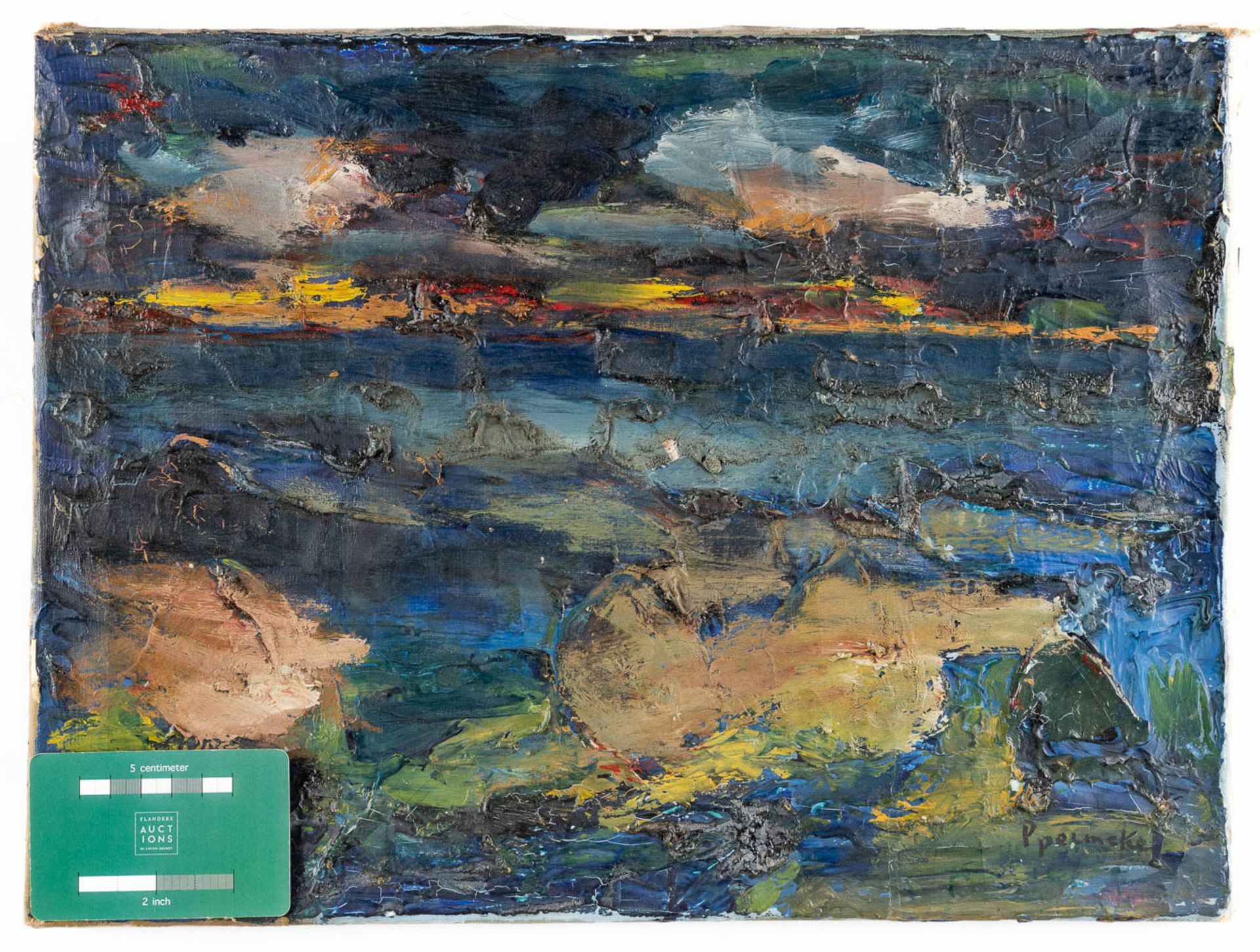 Paul PERMEKE (1918-1990) 'Landscape' oil on canvas. (W:40 x H:30 cm) - Image 2 of 8