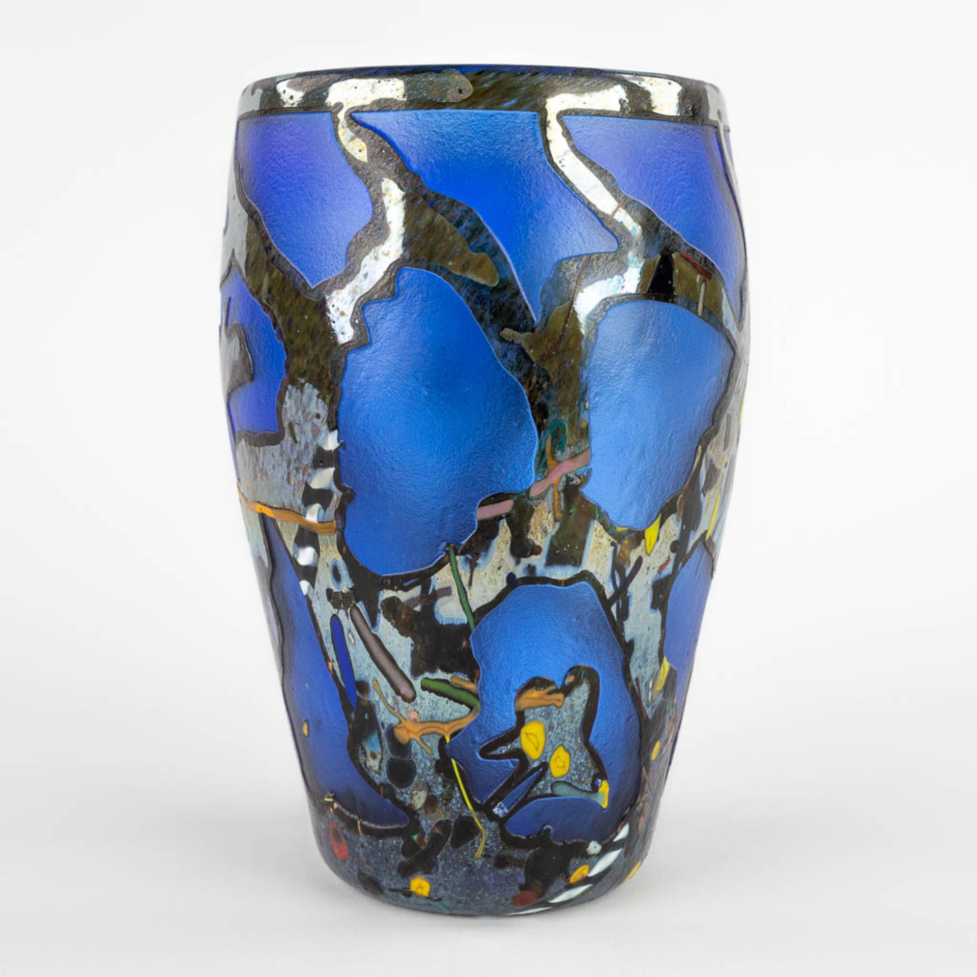 Bertil VALLIEN (1938-2018) for Kosta Boda, an art glass vase. Sweden, 20th C. (H:21 x D:15 cm) - Bild 5 aus 11