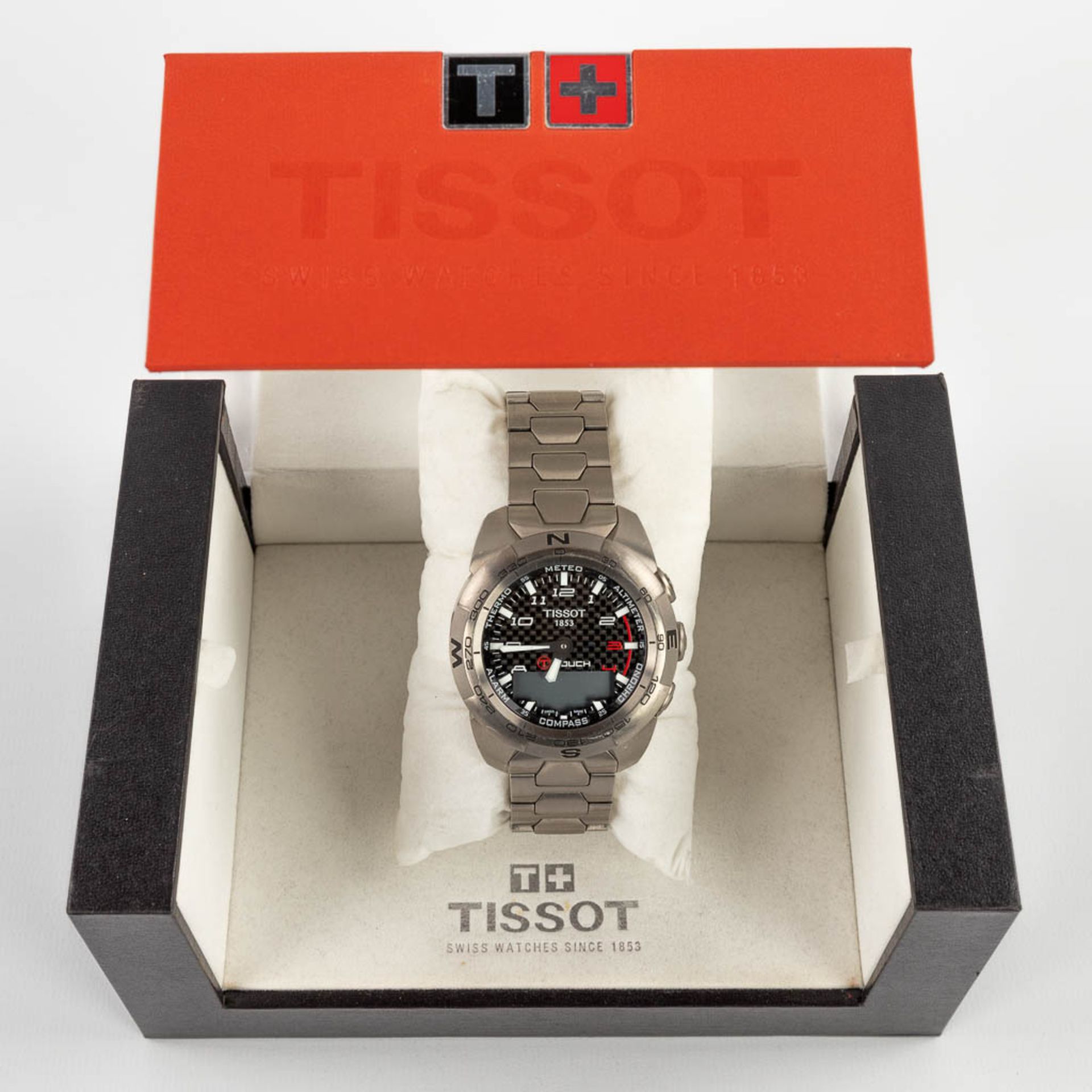 Tissot T-Touch, a men's wristwatch, Titanium (W:4,3 cm) - Image 3 of 15