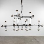 Robert HAUSSMANN (1931) 'Lichtstruktur' ceiling lamp. (D:80 x W:170 x H:100 cm)