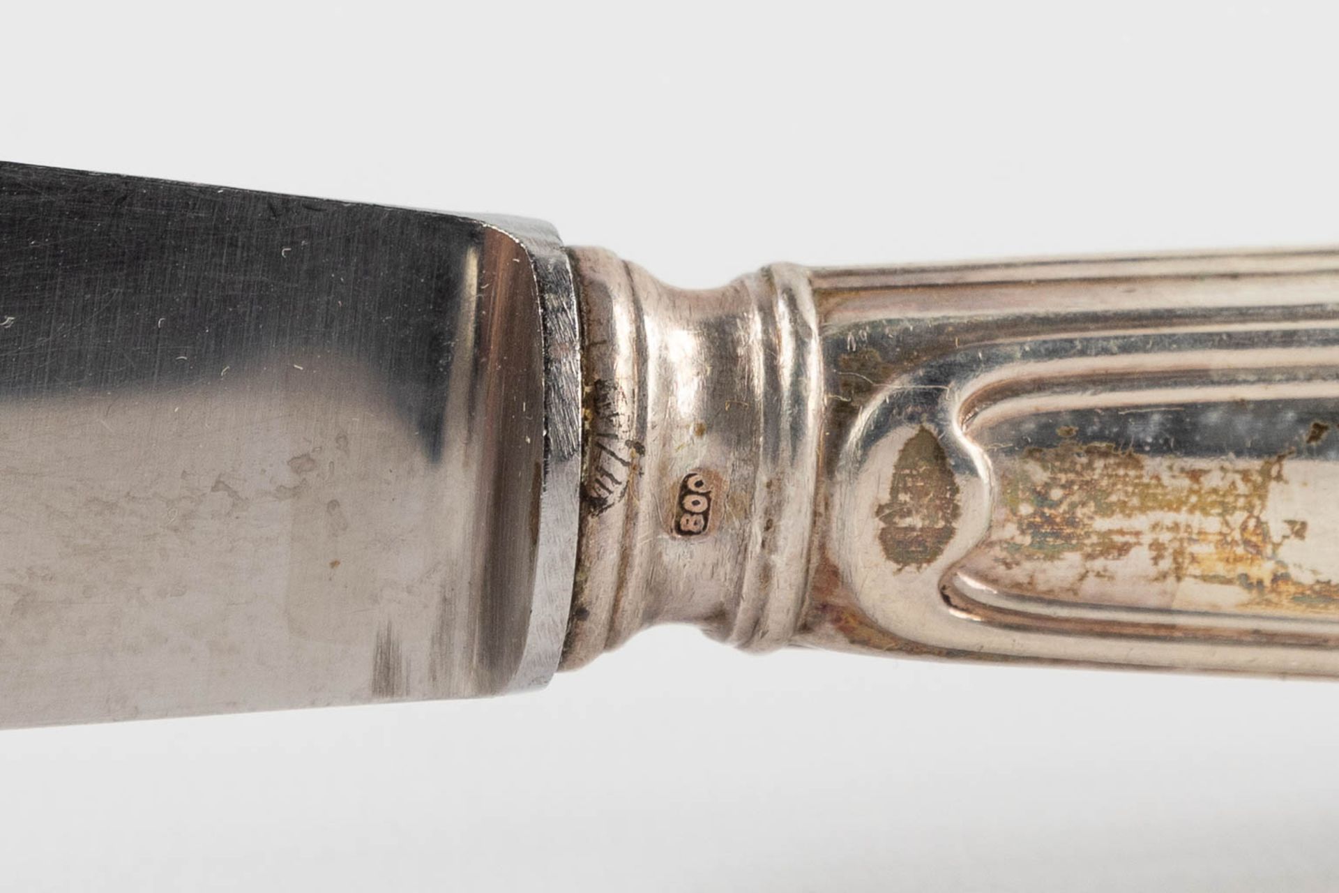 Lemaire &amp; De Vernissy, 'Cocquille' a silver cutlery set. Added Christofle 'Coquille'. 4,717 kg. - Image 5 of 24