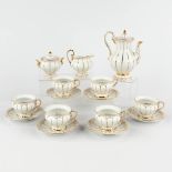 Meissen Porcelain, a 15-piece porcelain tea service. (D:10 x W:14 x H:17,5 cm)