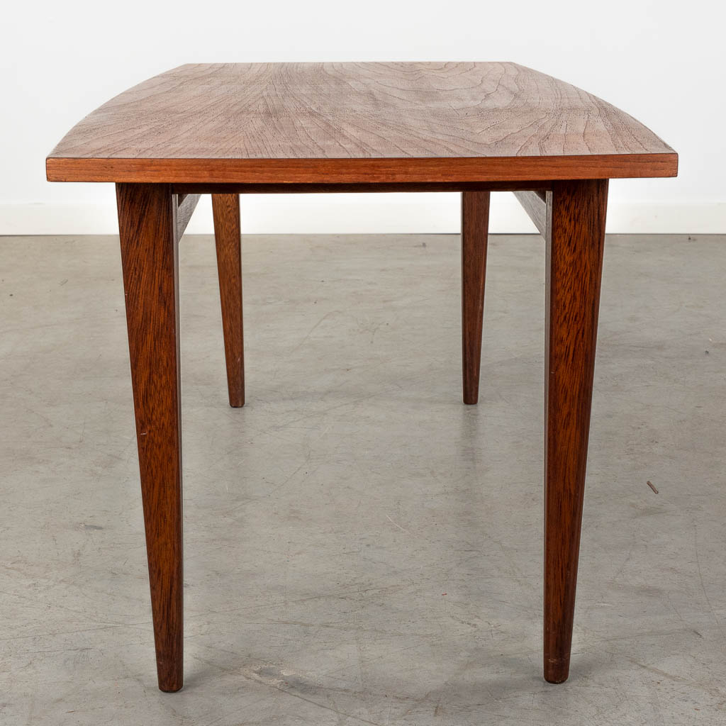 A mid-century Scandinavian coffee table, probably solid teak. (D:50 x W:120 x H:45 cm) - Image 6 of 10