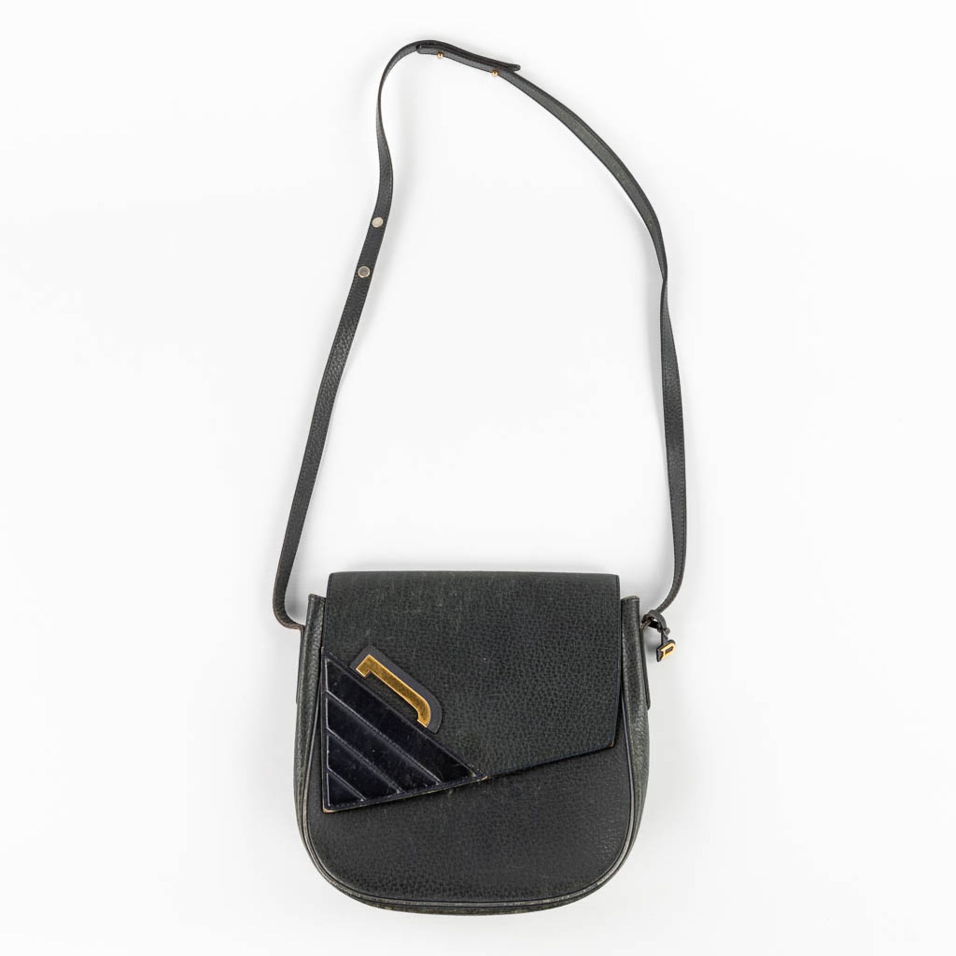 Delvaux, three handbags made of black leather. (W:28 x H:22 cm) - Image 35 of 41