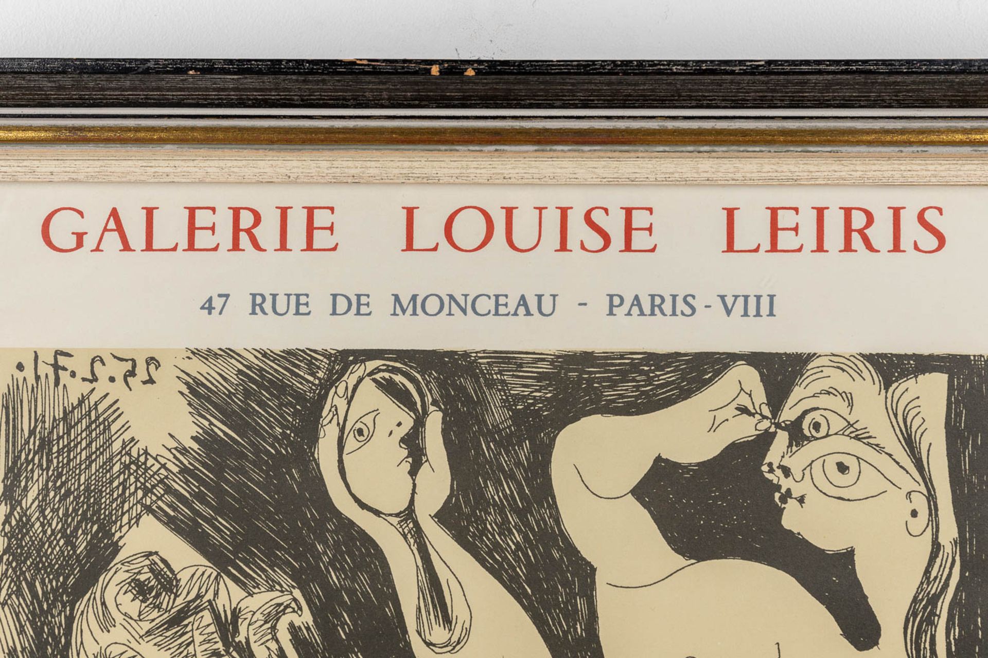 Galerie Louise Leiris, 'Picasso, Gravures Récentes', an advertising poster. 1973. (W:44 x H:70 cm) - Bild 4 aus 7