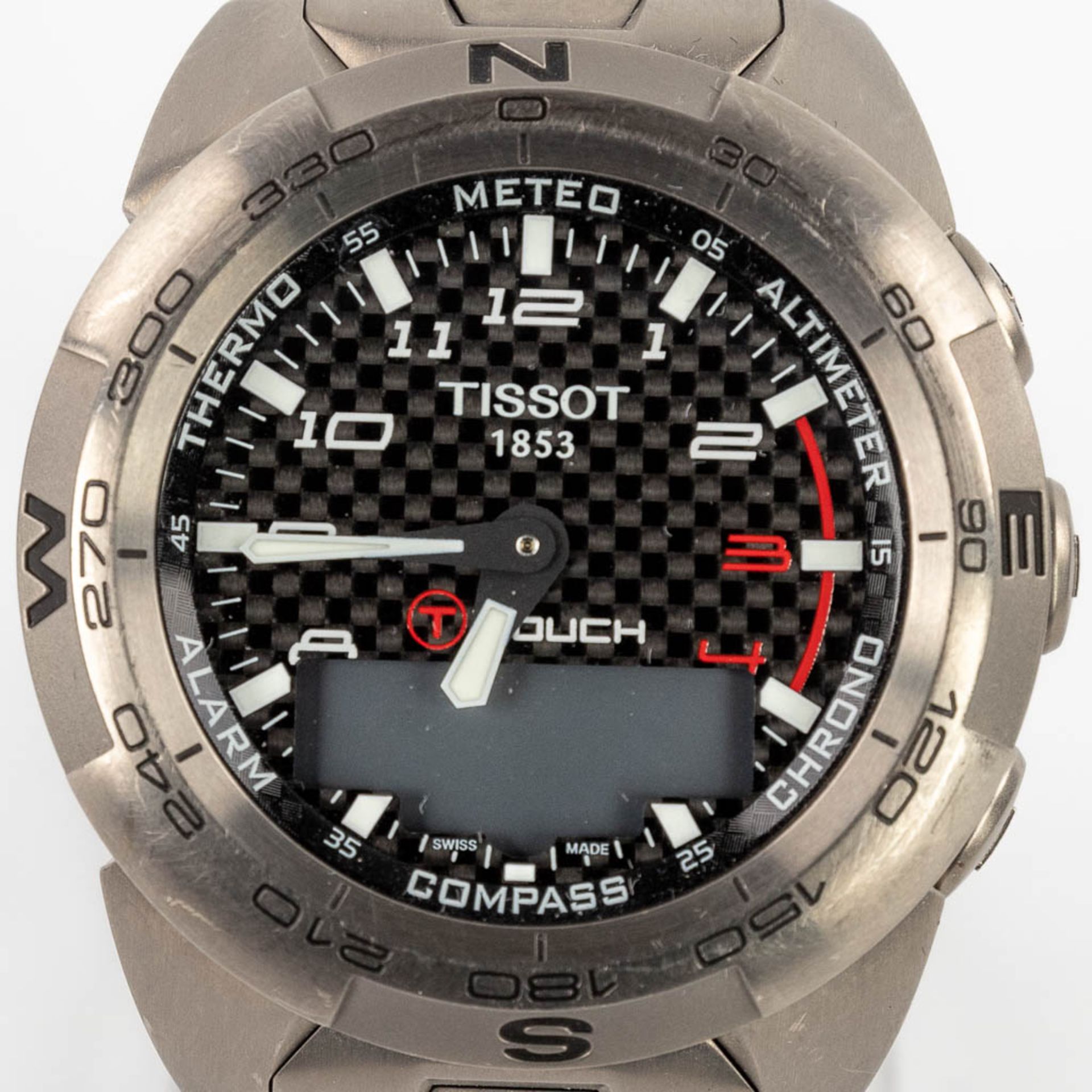 Tissot T-Touch, a men's wristwatch, Titanium (W:4,3 cm) - Image 8 of 15