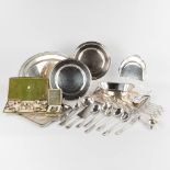 Christofle, Wiskemann, Fironnet, a large collection of serving accessories, silver-plated metal. (D: