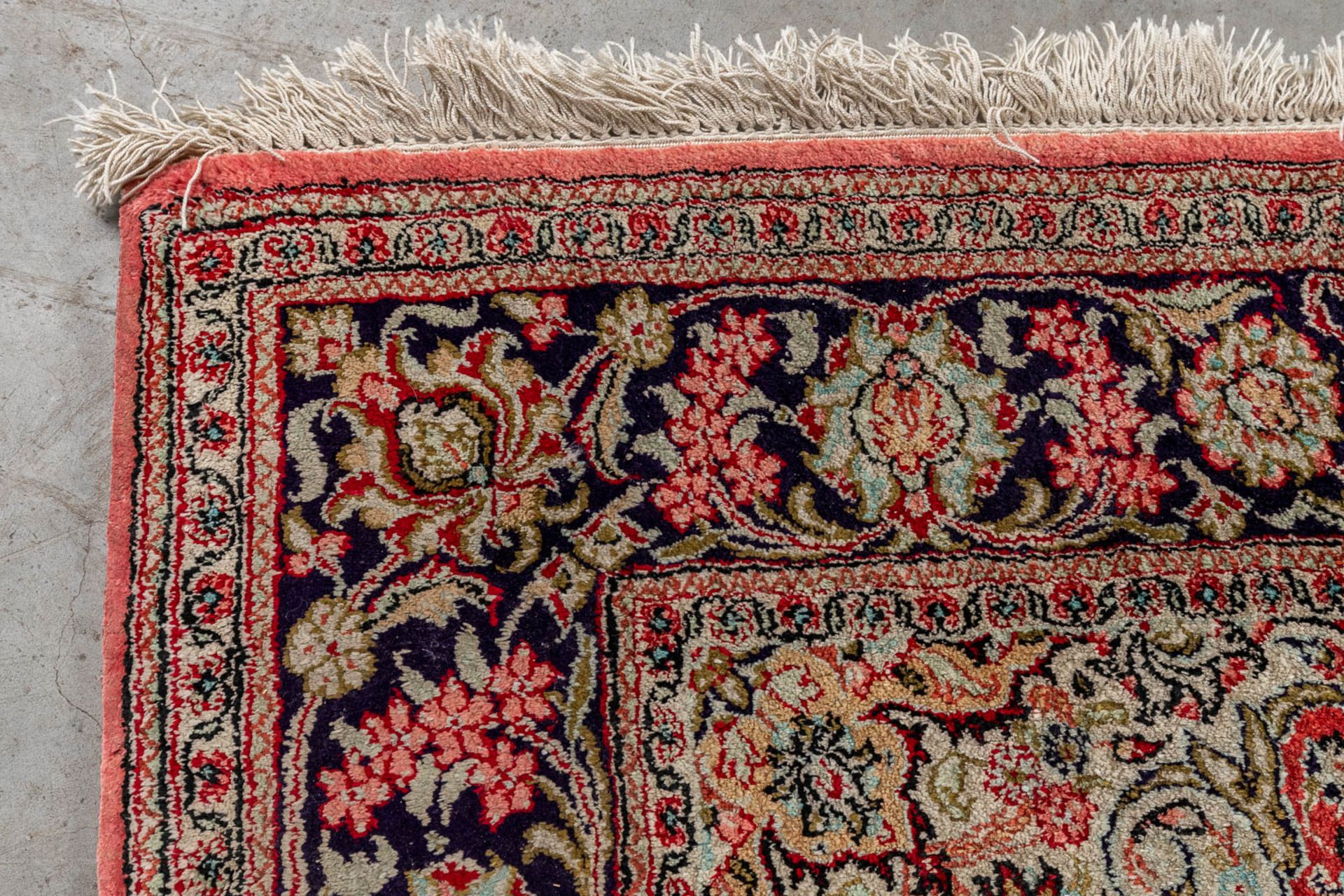 Two Oriental hand-made carpets, Kayseri &amp; Keshan. (D:151 x W:104 cm) - Image 3 of 14