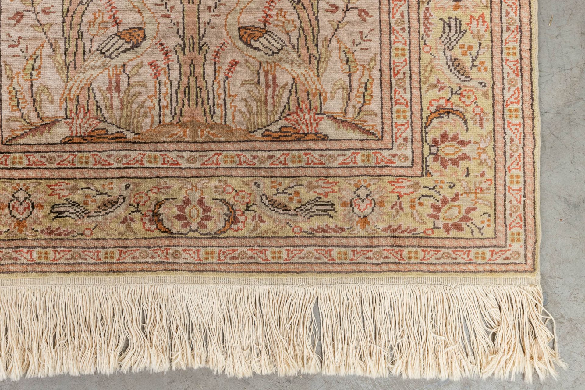 Two Oriental hand-made carpets, Kayseri &amp; Keshan. (D:151 x W:104 cm) - Image 12 of 14