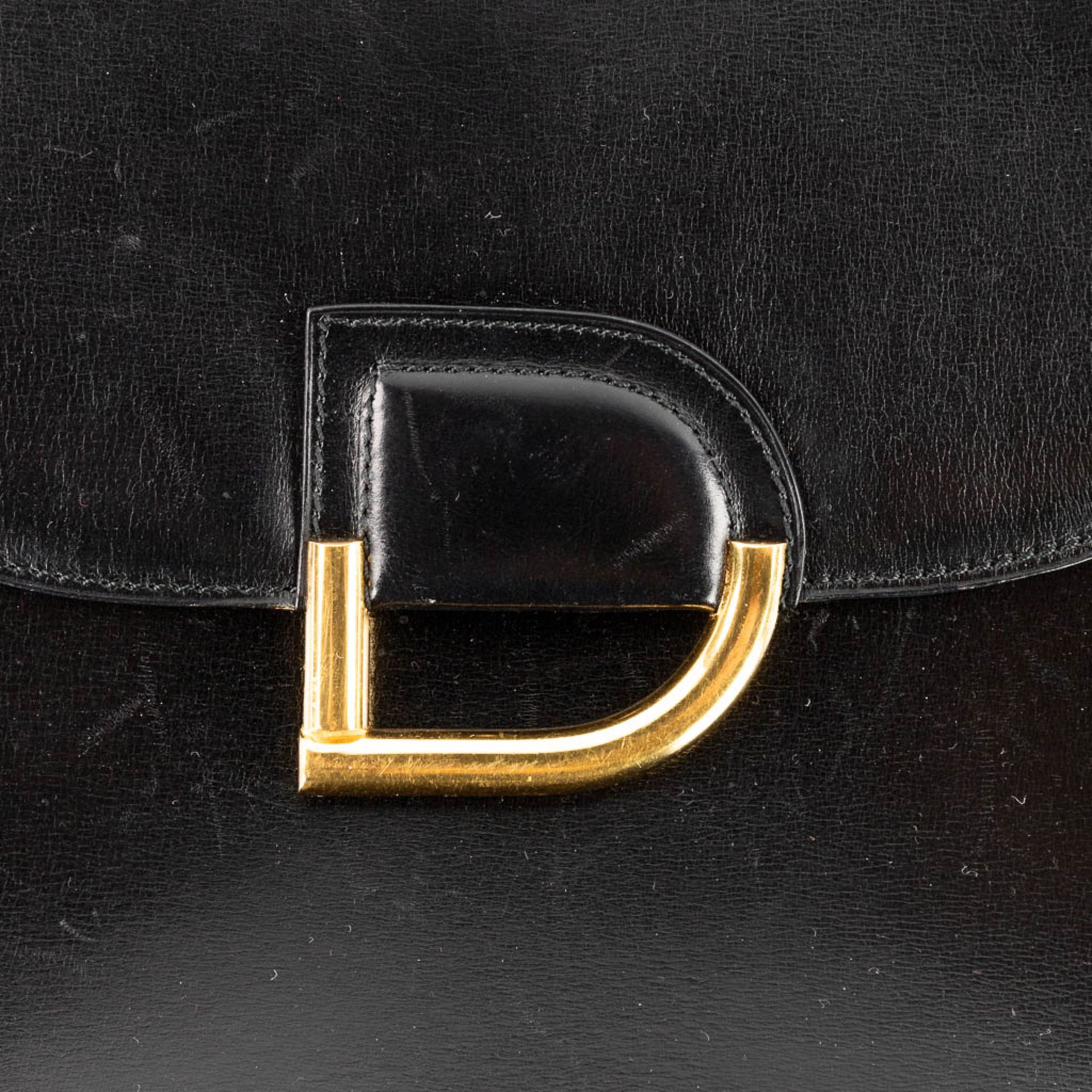 Delvaux, three handbags made of black leather. (W:28 x H:22 cm) - Image 11 of 41