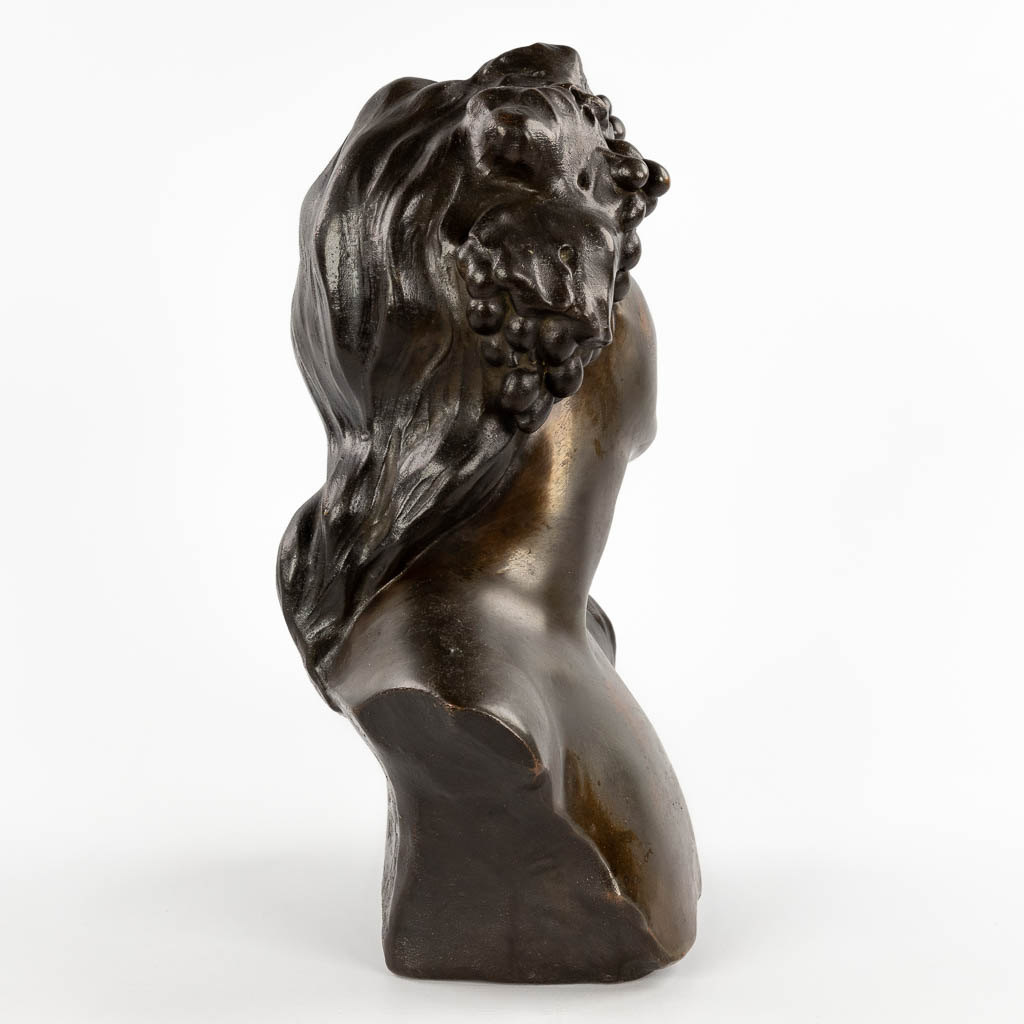 Jef LAMBEAUX (1852-1908)(after) 'Bacchante', galvanoplast (D:21 x W:30 x H:41 cm) - Image 6 of 11