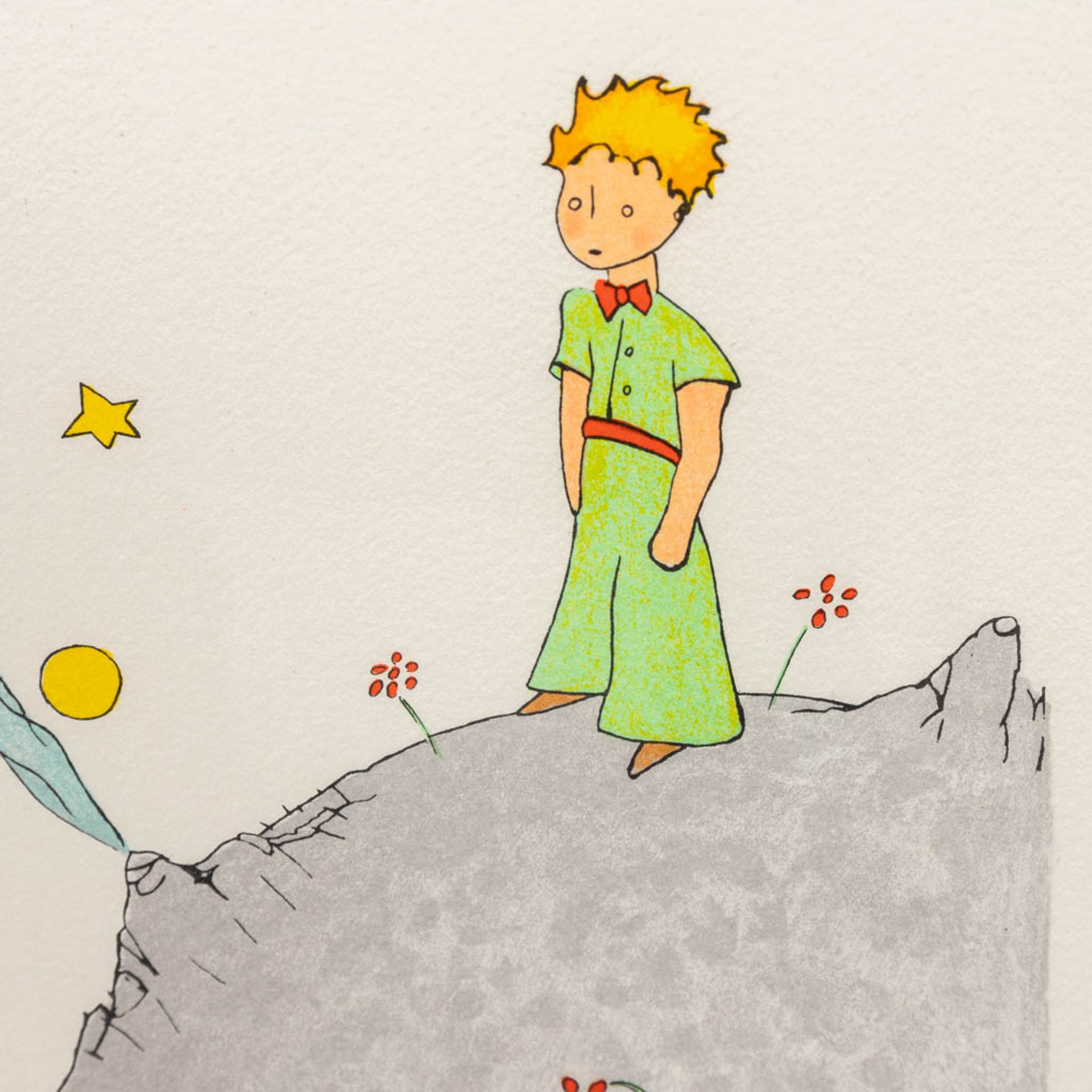 Antoine DE SAINT-EXUPÉRY (1900-1944) 'Le Petit Prince' two prints. (W:30 x H:40 cm) - Image 11 of 13