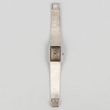 Juvenia, A lady's wristwatch, 18kt white gold. 58,27g. (D:18 x W:2,4 x H:2,7 cm)