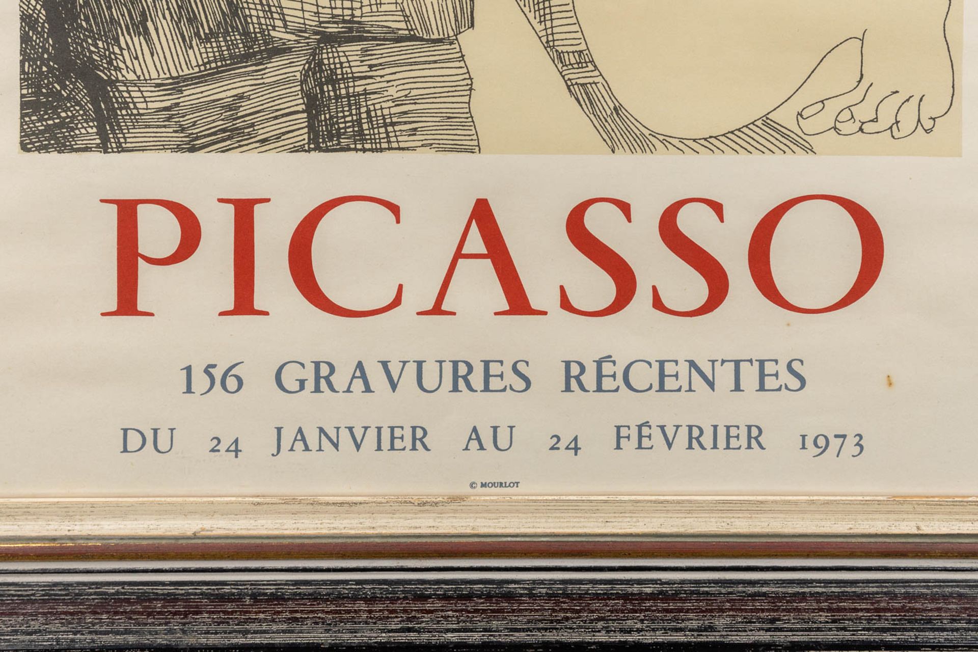 Galerie Louise Leiris, 'Picasso, Gravures Récentes', an advertising poster. 1973. (W:44 x H:70 cm) - Bild 6 aus 7