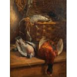 H. TICKNER (XIX-XX) 'Nature Morte' oil on canvas. 1901. (W:47,5 x H:65 cm)