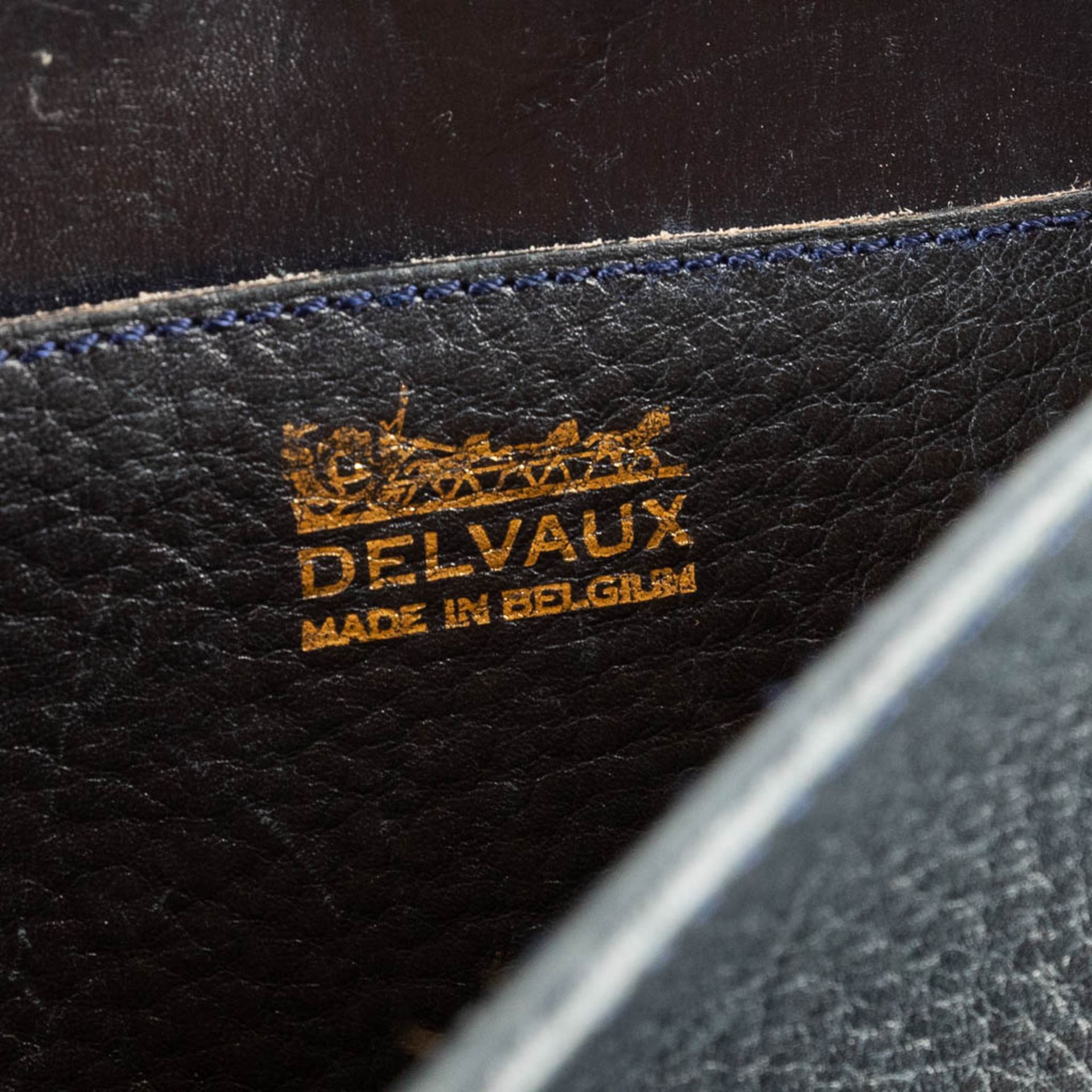 Delvaux, three handbags made of black leather. (W:28 x H:22 cm) - Image 39 of 41