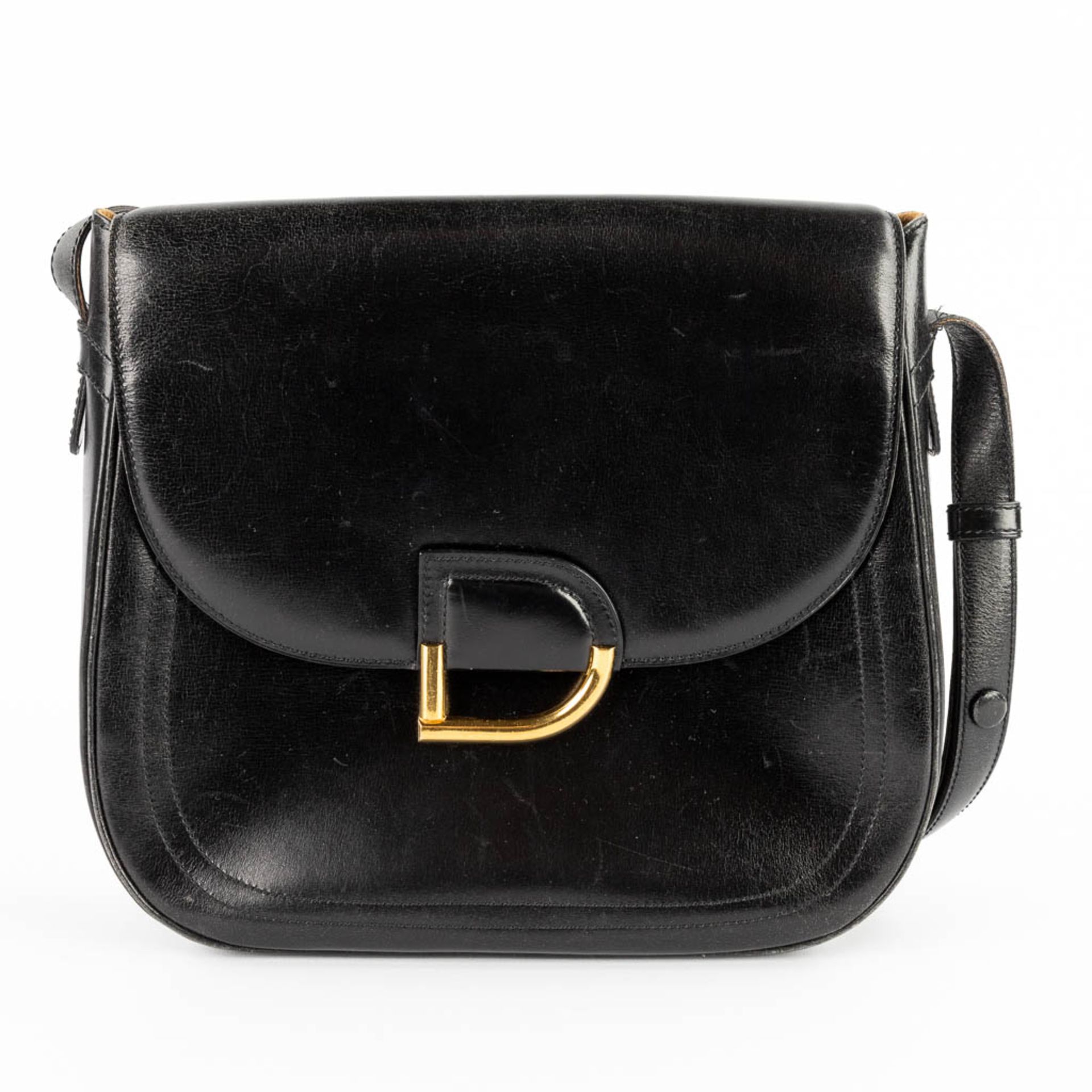 Delvaux, three handbags made of black leather. (W:28 x H:22 cm) - Image 5 of 41