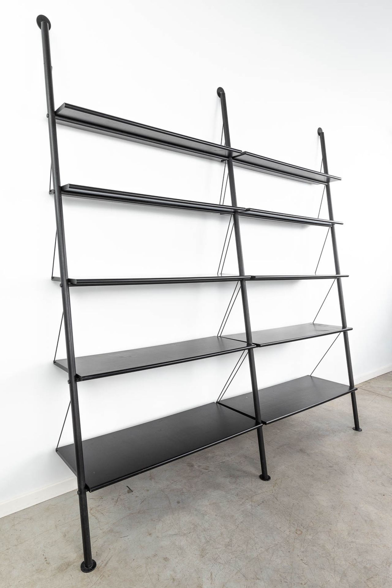 Philippe STARCK (1949) 'John LLD' two wall units, metal and wood. (D:50 x W:110 x H:218 cm) - Image 4 of 16