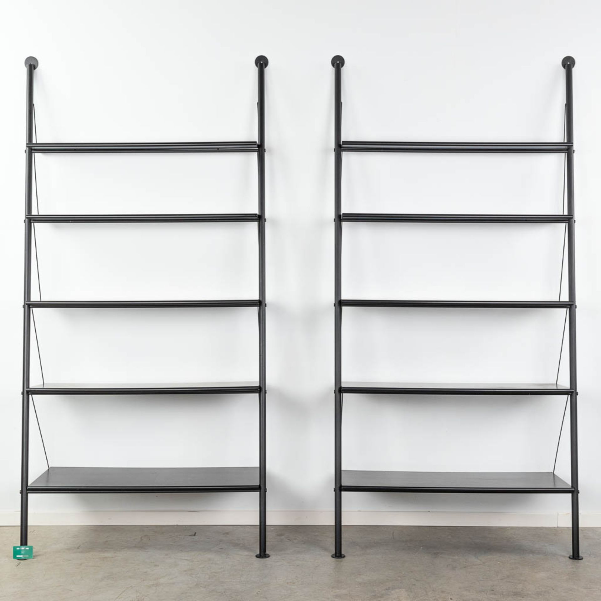 Philippe STARCK (1949) 'John LLD' two wall units, metal and wood. (D:50 x W:110 x H:218 cm) - Image 12 of 16