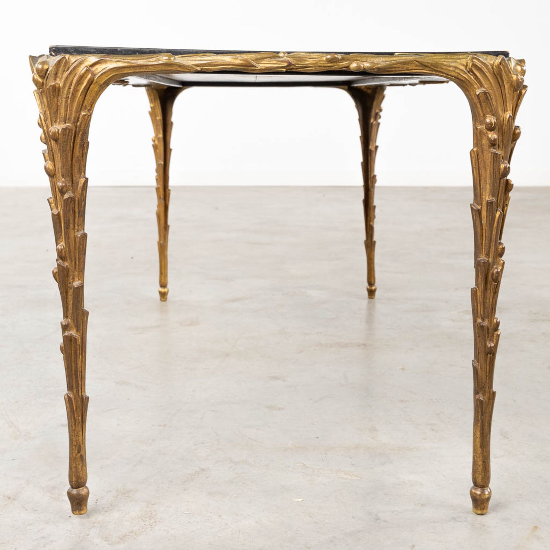 Maison Bagues 'Mid-Century Coffee Table' with lacquered Chinoiserie decor. (D:43 x W:100 x H:42 cm) - Image 7 of 20