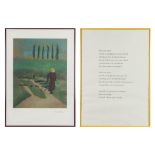 Hugo CLAUS (1929-2008) &quot;Muziek: Dauw op een galg' a lithograph and print. (W:38 x H:50 cm)